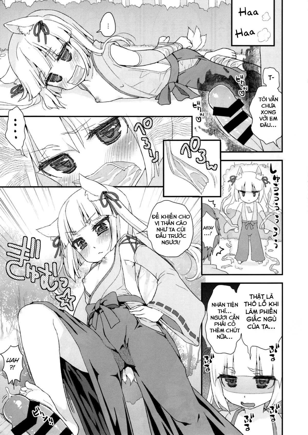 HentaiVN.net - Ảnh 4 - Noja Loli Babaa Kitsune-sama - Chap 1