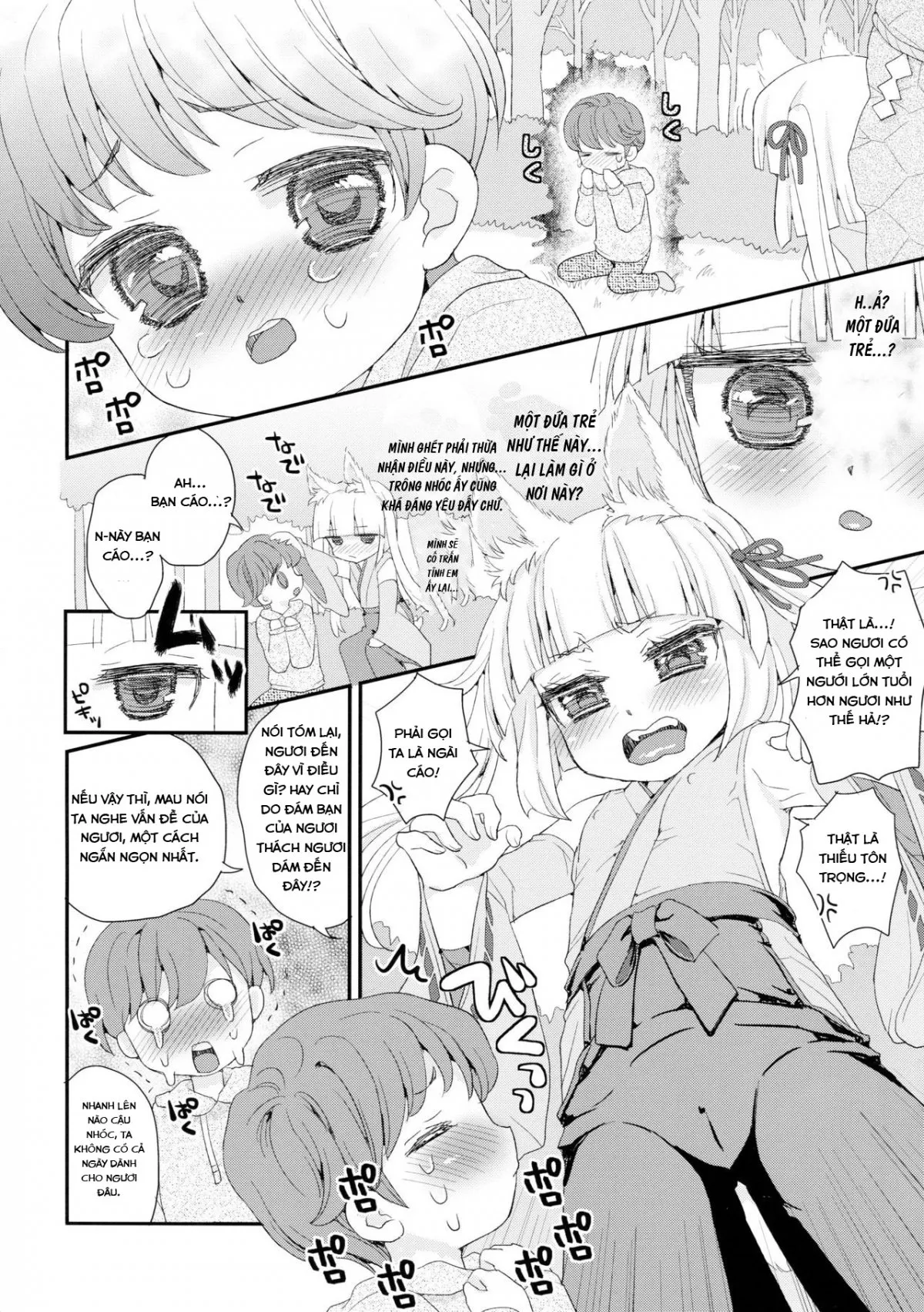 HentaiVN.net - Ảnh 4 - Noja Loli Babaa Kitsune-sama - Chap 2