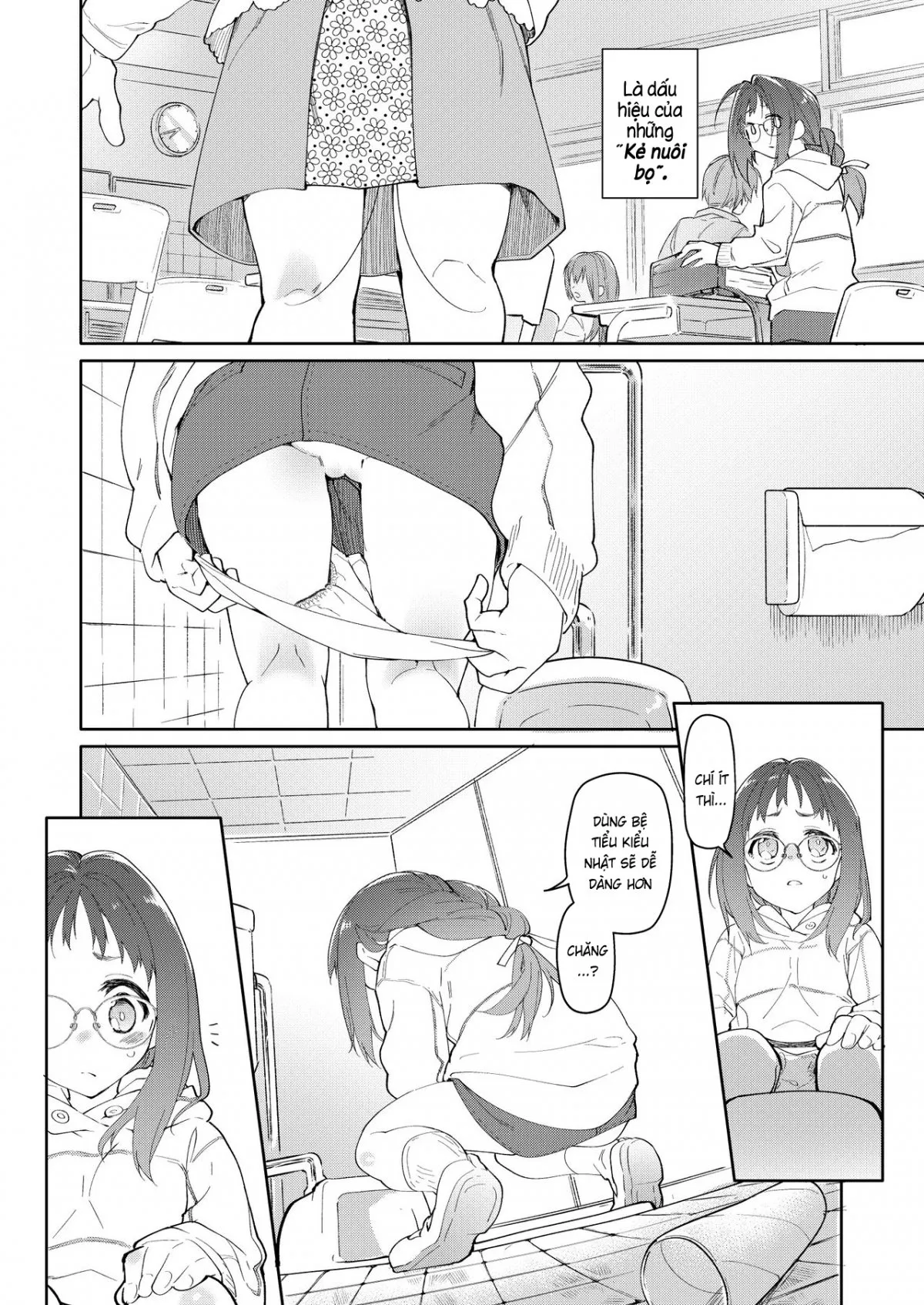 HentaiVN.net - Ảnh 4 - Chiếc váy và kí sinh trùng [Skirt to Kiseichuu ; スカートと寄生虫] - Chap 1