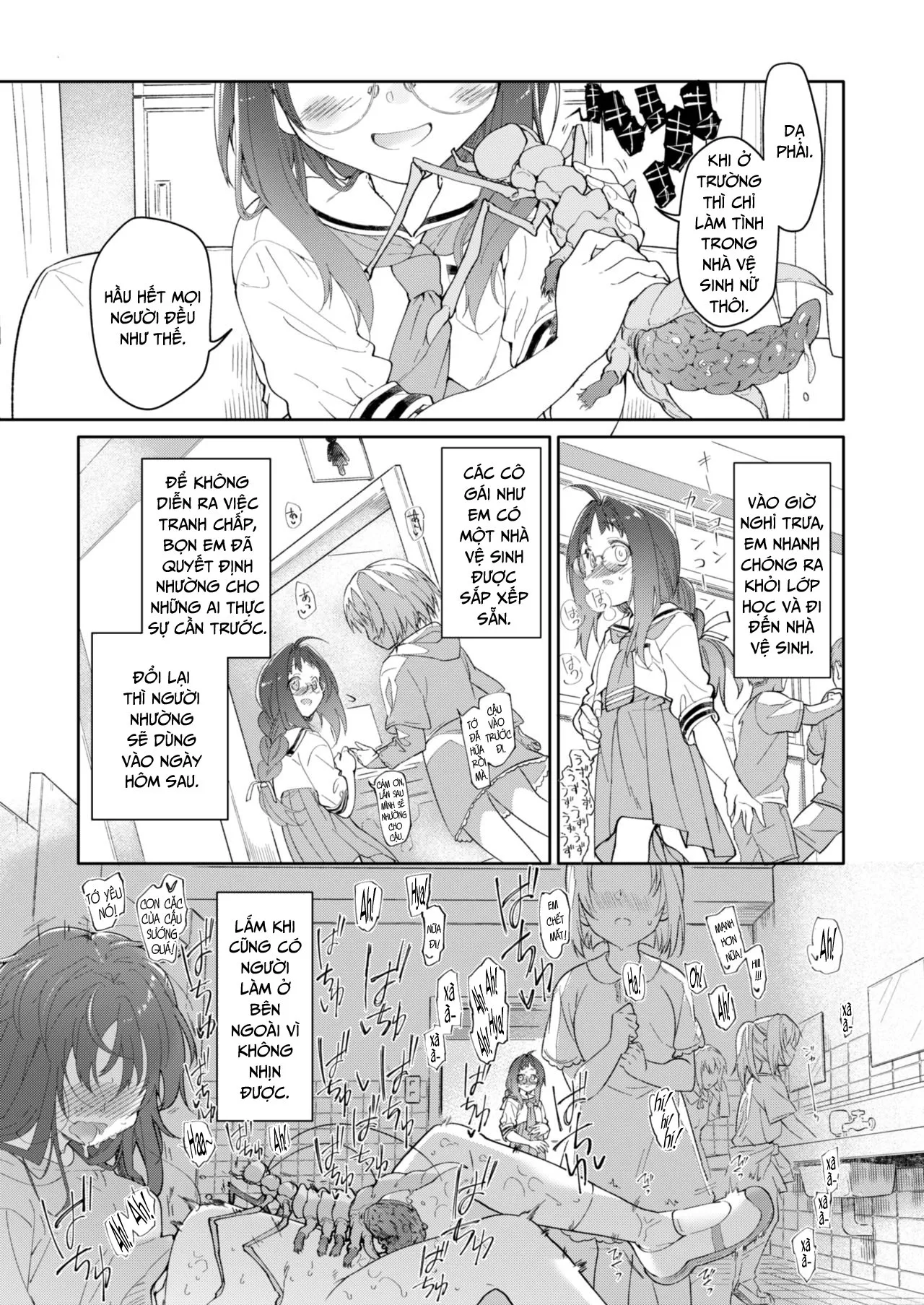 HentaiVN.net - Ảnh 13 - Chiếc váy và kí sinh trùng [Skirt to Kiseichuu ; スカートと寄生虫] - Chap 2