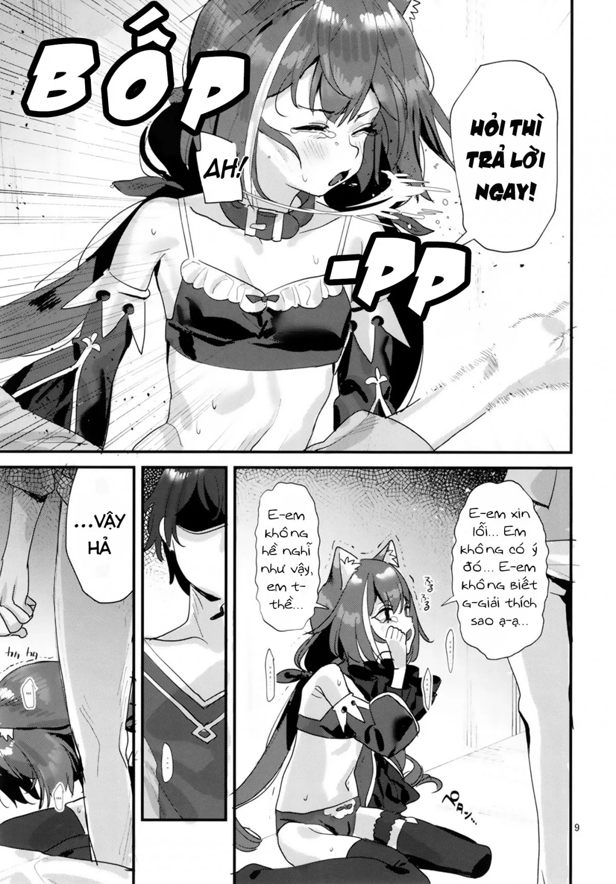 HentaiVN.net - Ảnh 8 - VÌ EM LÀ KẺ PHẢN BỘI KYARU - CHAN À ! [Ohayou, Kyaru-chan; おはよう、キャルちゃん] - Chap 1