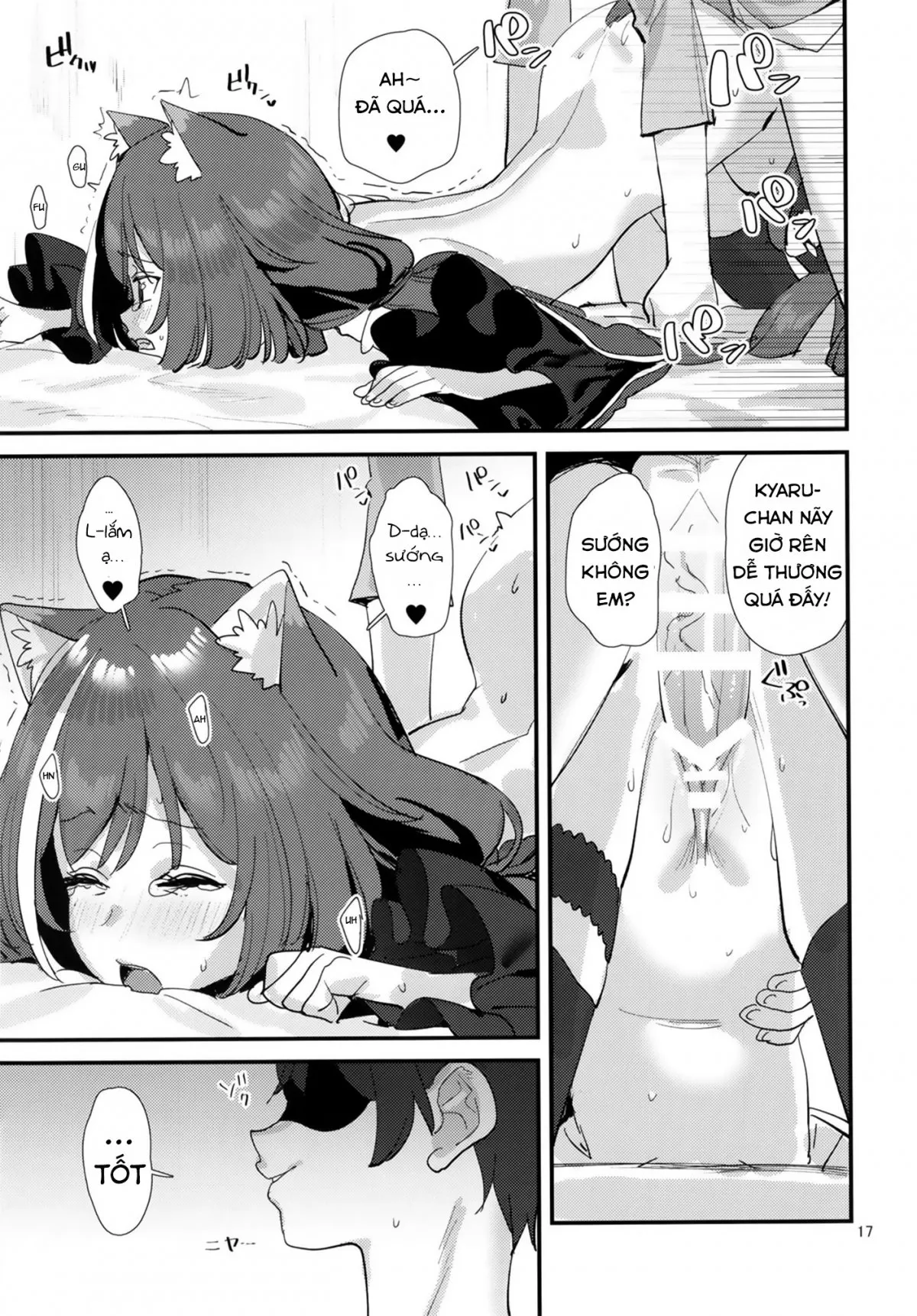 HentaiVN.net - Ảnh 14 - VÌ EM LÀ KẺ PHẢN BỘI KYARU - CHAN À ! [Ohayou, Kyaru-chan; おはよう、キャルちゃん] - Chap 1