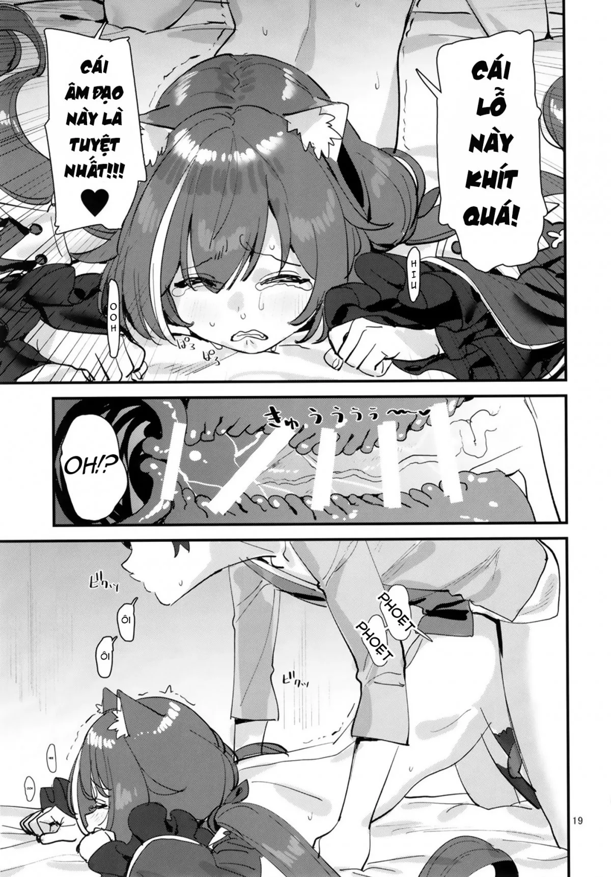 HentaiVN.net - Ảnh 16 - VÌ EM LÀ KẺ PHẢN BỘI KYARU - CHAN À ! [Ohayou, Kyaru-chan; おはよう、キャルちゃん] - Chap 1