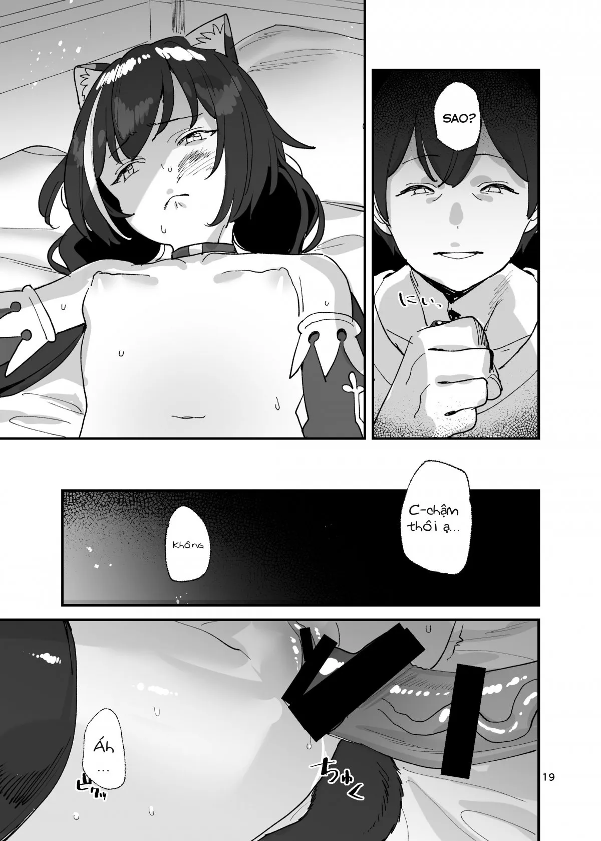 HentaiVN.net - Ảnh 10 - VÌ EM LÀ KẺ PHẢN BỘI KYARU - CHAN À ! [Ohayou, Kyaru-chan; おはよう、キャルちゃん] - Chap 2: VÌ EM LÀ KẺ PHẢN BỘI KYARU CHAN À!