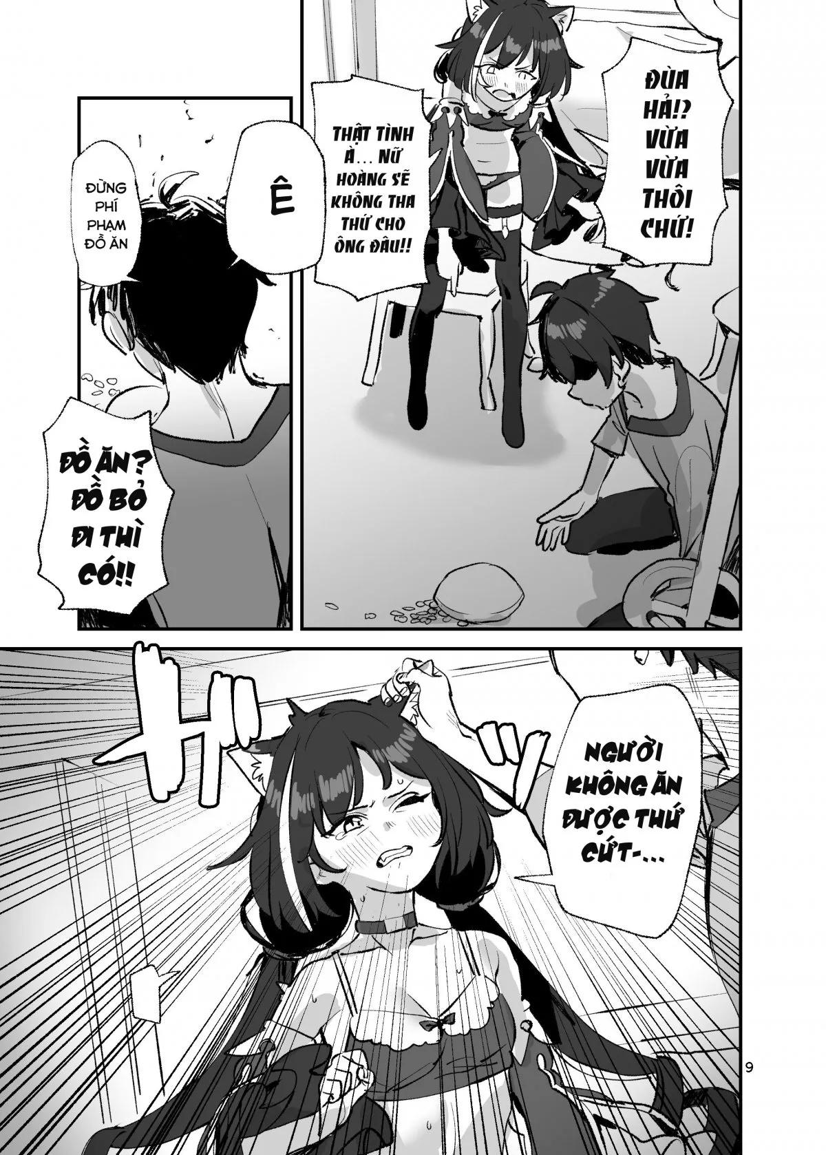 HentaiVN.net - Ảnh 4 - VÌ EM LÀ KẺ PHẢN BỘI KYARU - CHAN À ! [Ohayou, Kyaru-chan; おはよう、キャルちゃん] - Chap 2: VÌ EM LÀ KẺ PHẢN BỘI KYARU CHAN À!