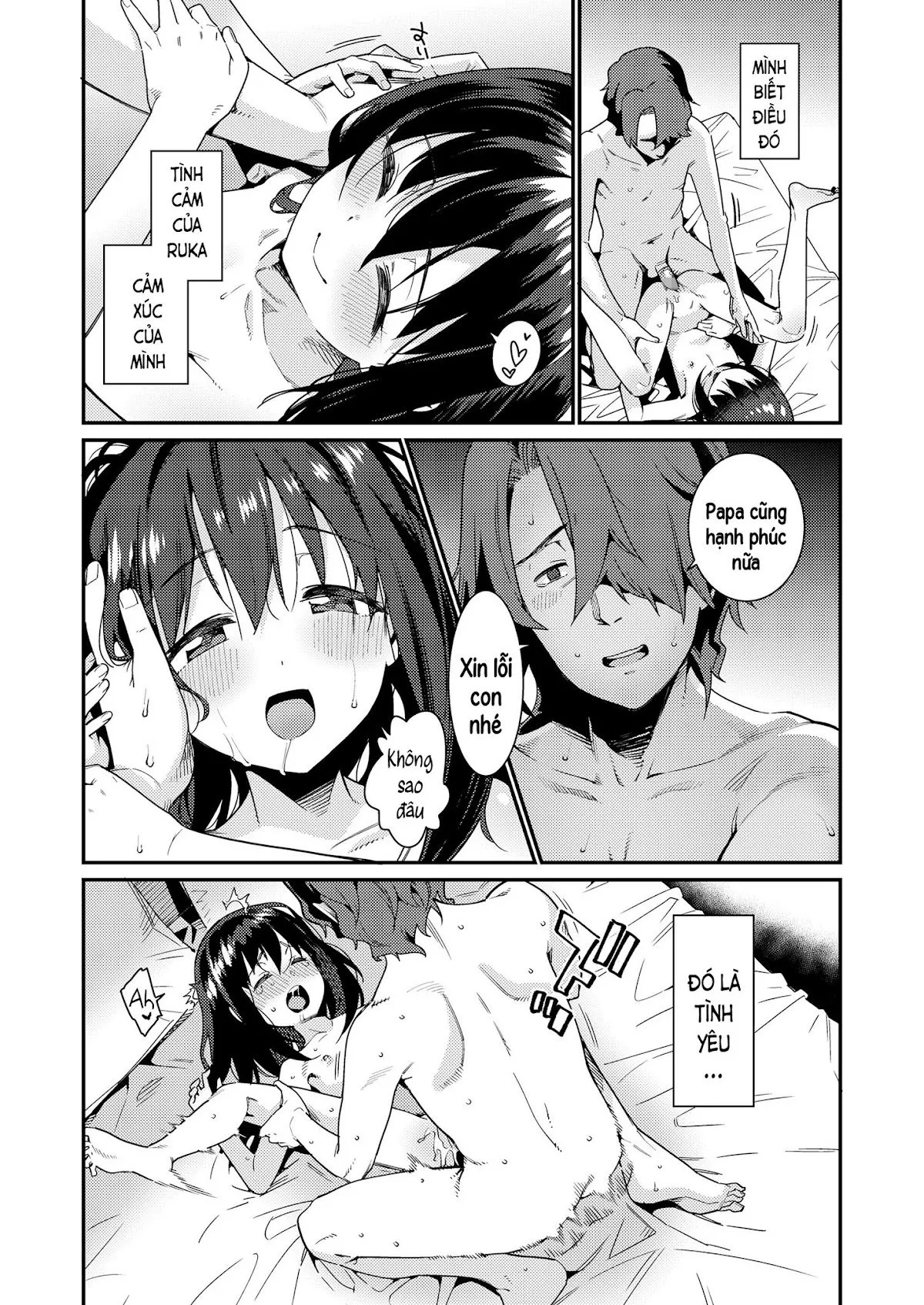 HentaiVN.net - Ảnh 12 - Papa wa Manamusume ni Katenai [パパは愛娘に勝てない] - Part 1