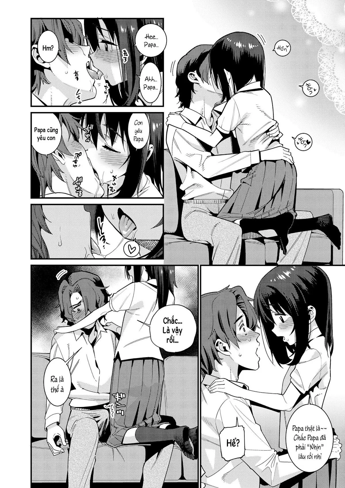 HentaiVN.net - Ảnh 6 - Papa wa Manamusume ni Katenai [パパは愛娘に勝てない] - Part 2