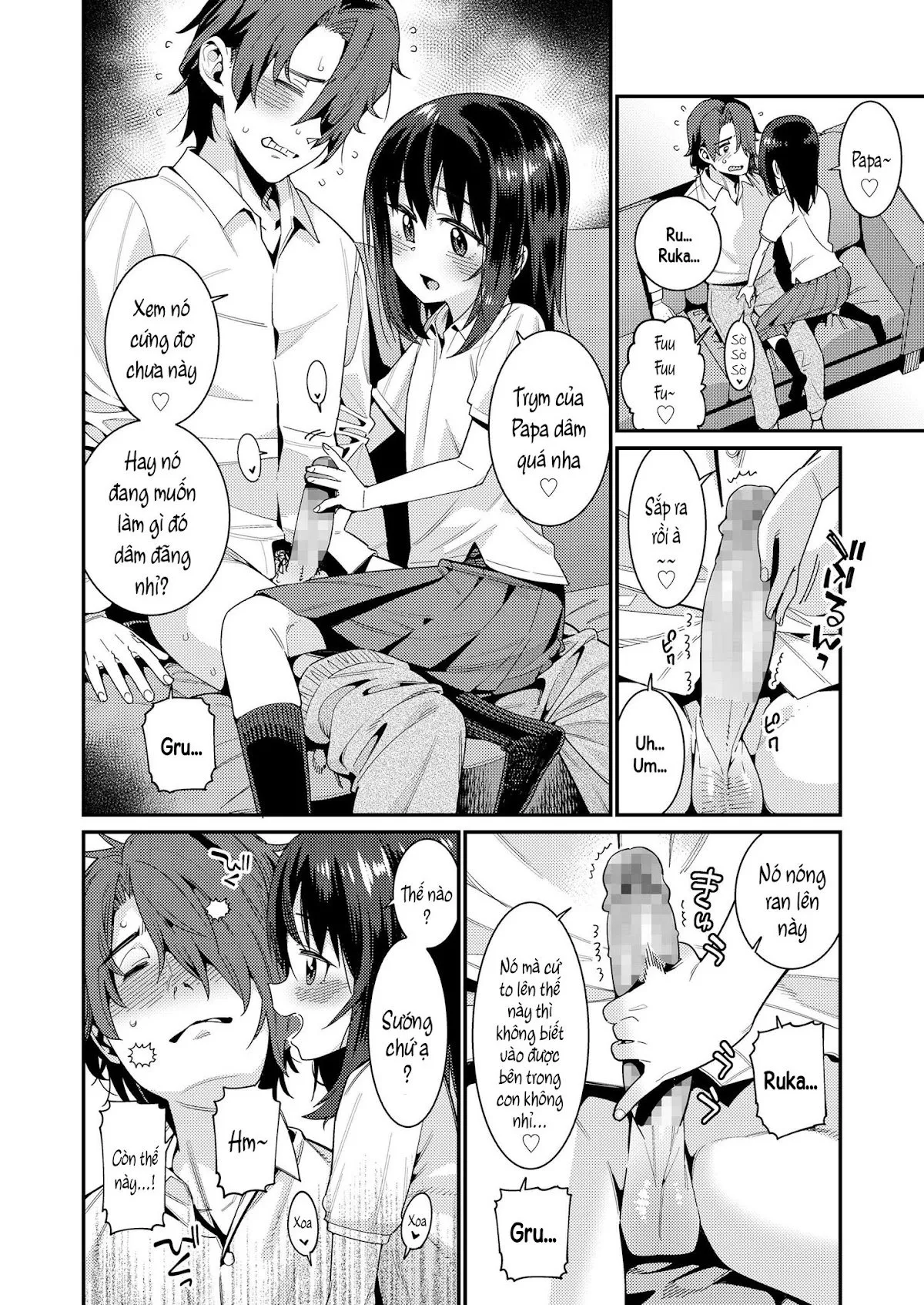 HentaiVN.net - Ảnh 8 - Papa wa Manamusume ni Katenai [パパは愛娘に勝てない] - Part 2