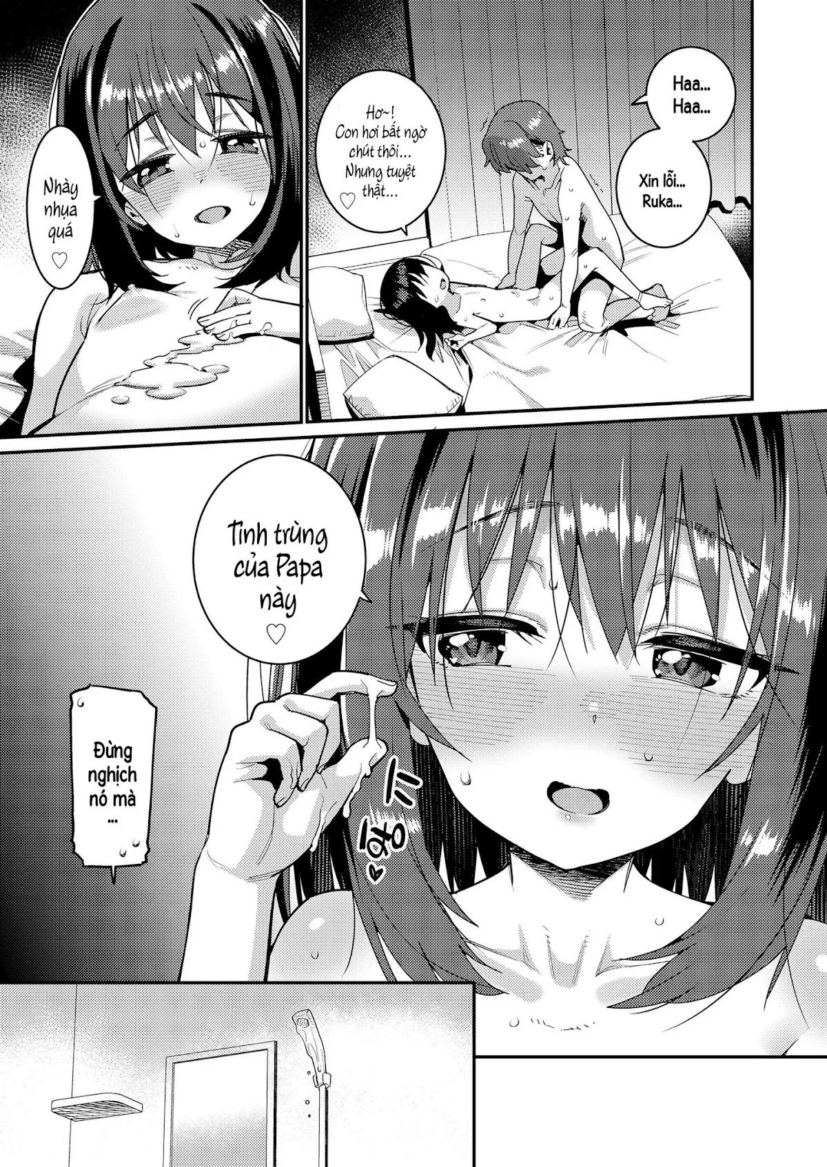 HentaiVN.net - Ảnh 17 - Papa wa Manamusume ni Katenai [パパは愛娘に勝てない] - Part 3