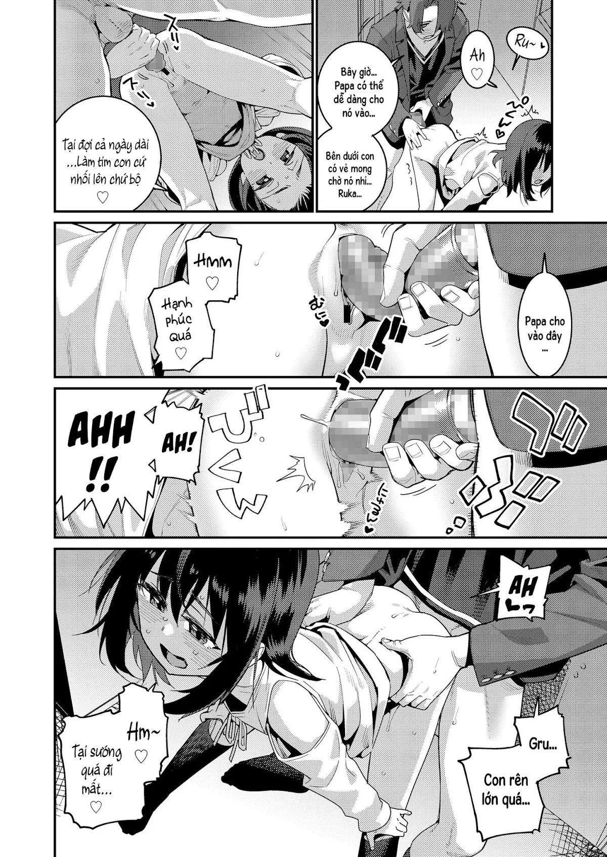 HentaiVN.net - Ảnh 6 - Papa wa Manamusume ni Katenai [パパは愛娘に勝てない] - Part 3