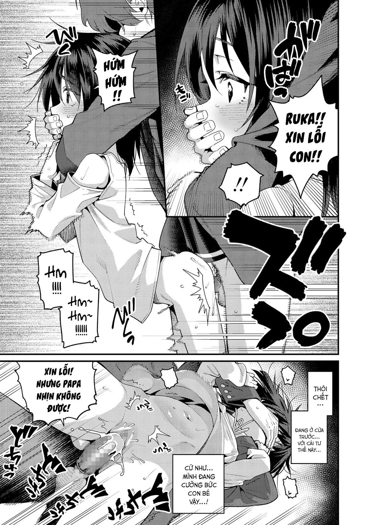 HentaiVN.net - Ảnh 7 - Papa wa Manamusume ni Katenai [パパは愛娘に勝てない] - Part 3