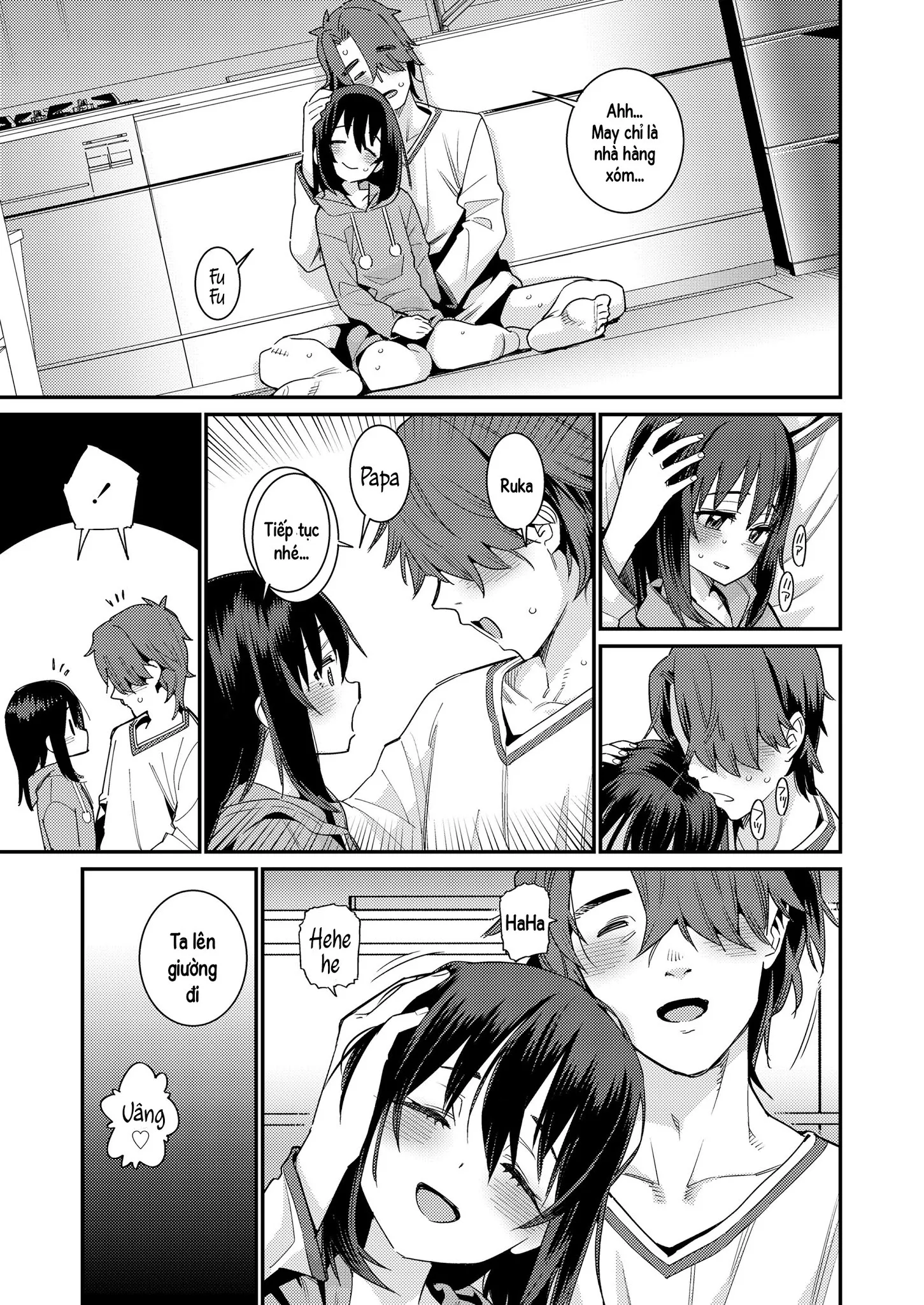 HentaiVN.net - Ảnh 10 - Papa wa Manamusume ni Katenai [パパは愛娘に勝てない] - Part 4