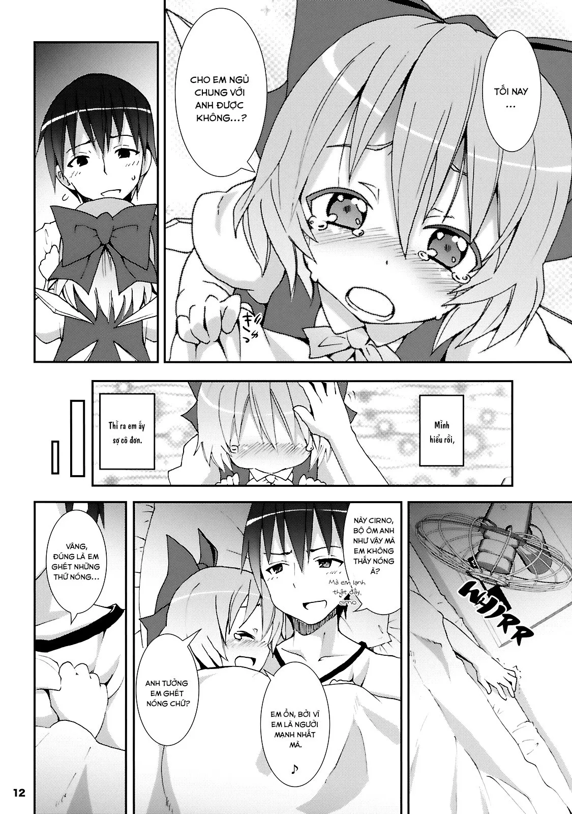HentaiVN.net - Ảnh 9 - Nanashi và hành trình lạc vào Gensokyo - Cirno lạc vào trong tủ lạnh của tôi(Chap 1)