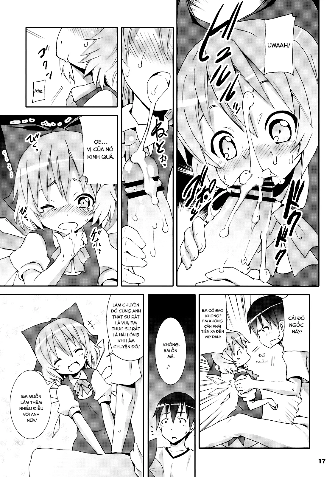 HentaiVN.net - Ảnh 13 - Nanashi và hành trình lạc vào Gensokyo - Cirno lạc vào trong tủ lạnh của tôi(Chap 1)
