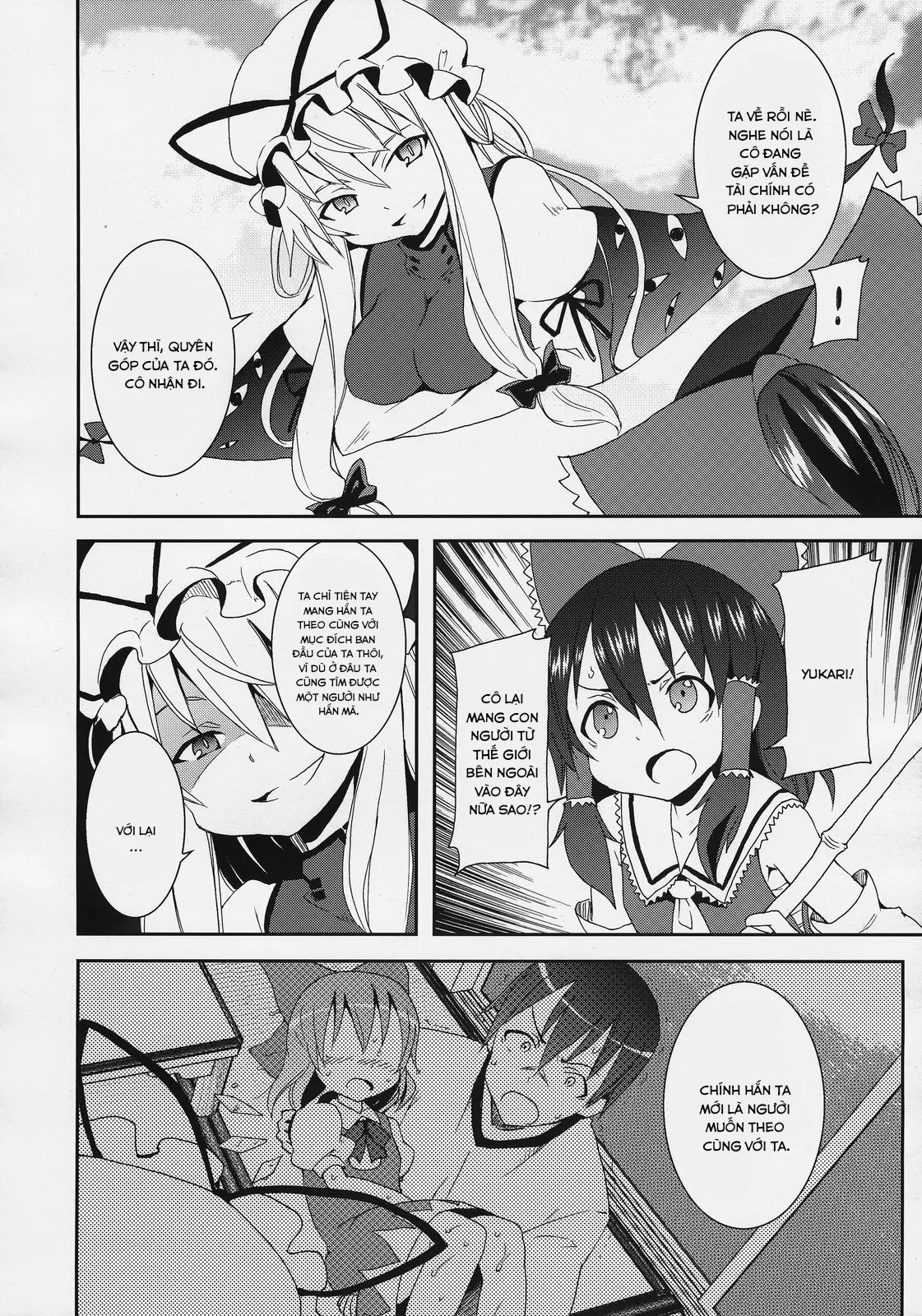 HentaiVN.net - Ảnh 6 - Nanashi và hành trình lạc vào Gensokyo - Nàng Hakurei của đền Reimu(Chap 2)