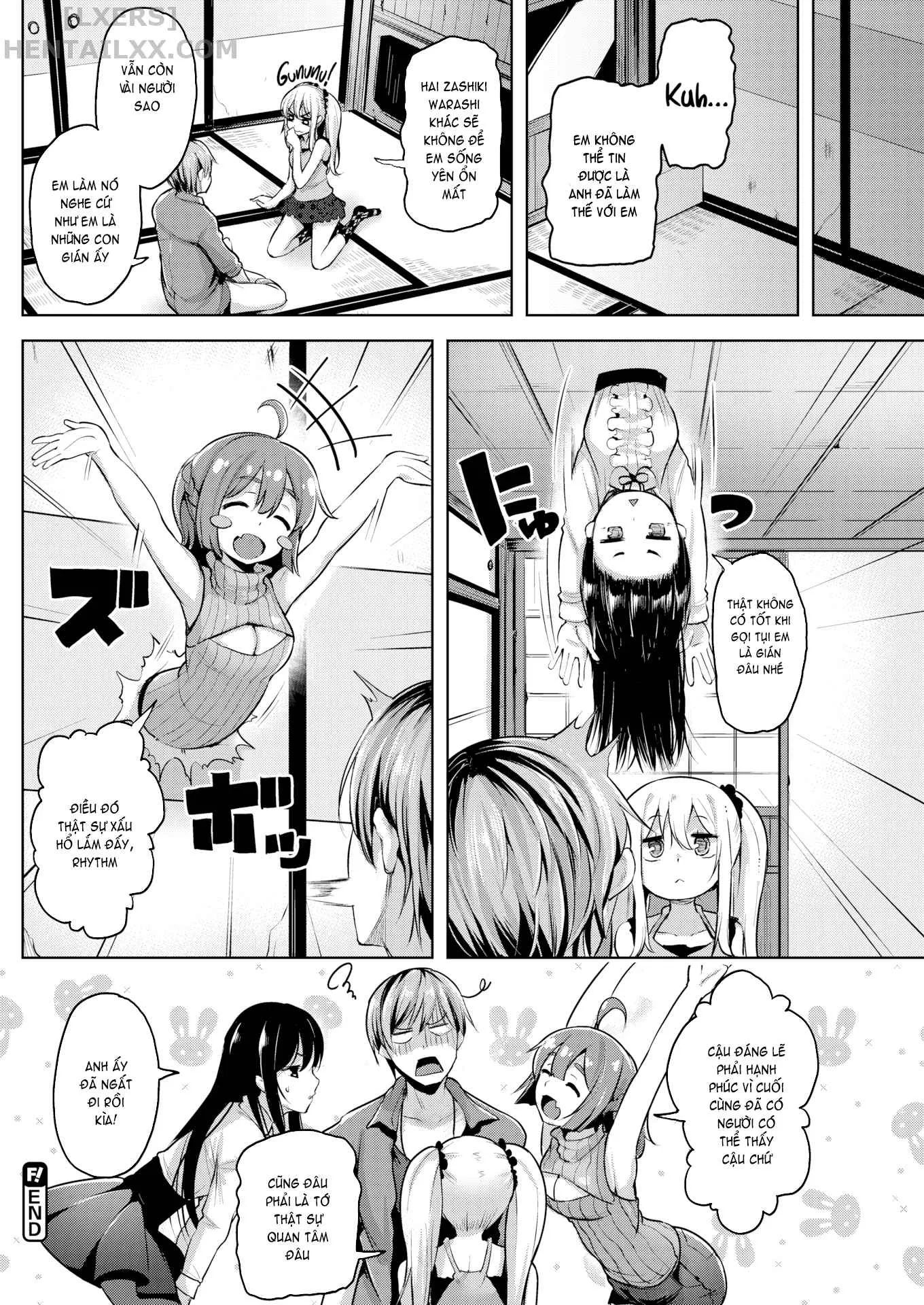 HentaiVN.net - Ảnh 22 - Yawahada Ecchi - Make Love With Tender Skin (Trọn bộ) [Spring Warashi; Summer Warashi; Do the Well-Fed Sisters; Secret Base; Fuck ♥ and ♥ Learn; Fuck and Learn; The Illusion of Shuuenkaku; Troublesome Temptation; A Mature Confession; Beautify Kogal] - Chap 1: Spring Warashi