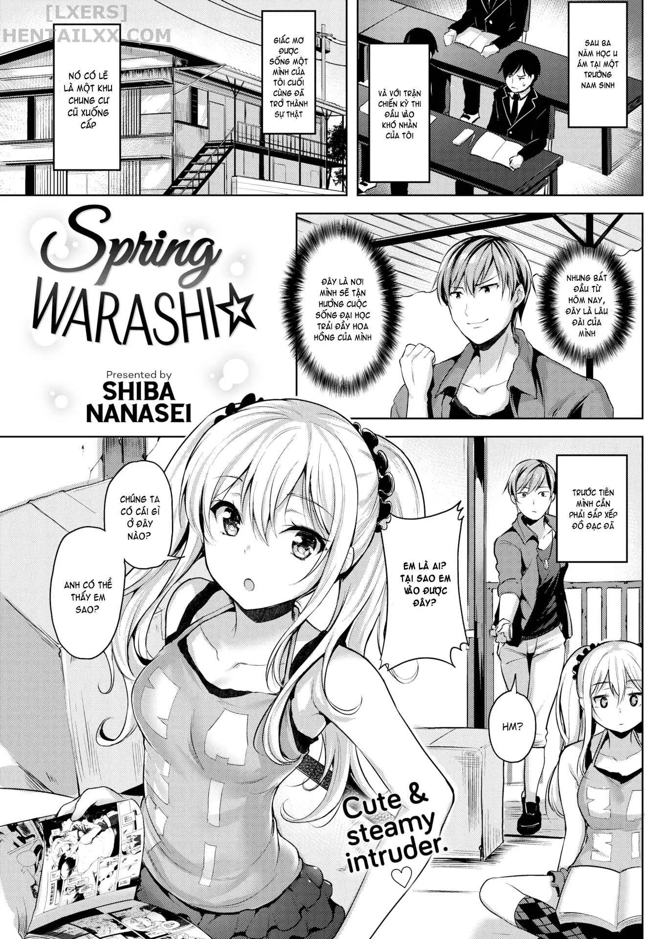 HentaiVN.net - Ảnh 7 - Yawahada Ecchi - Make Love With Tender Skin (Trọn bộ) [Spring Warashi; Summer Warashi; Do the Well-Fed Sisters; Secret Base; Fuck ♥ and ♥ Learn; Fuck and Learn; The Illusion of Shuuenkaku; Troublesome Temptation; A Mature Confession; Beautify Kogal] - Chap 1: Spring Warashi