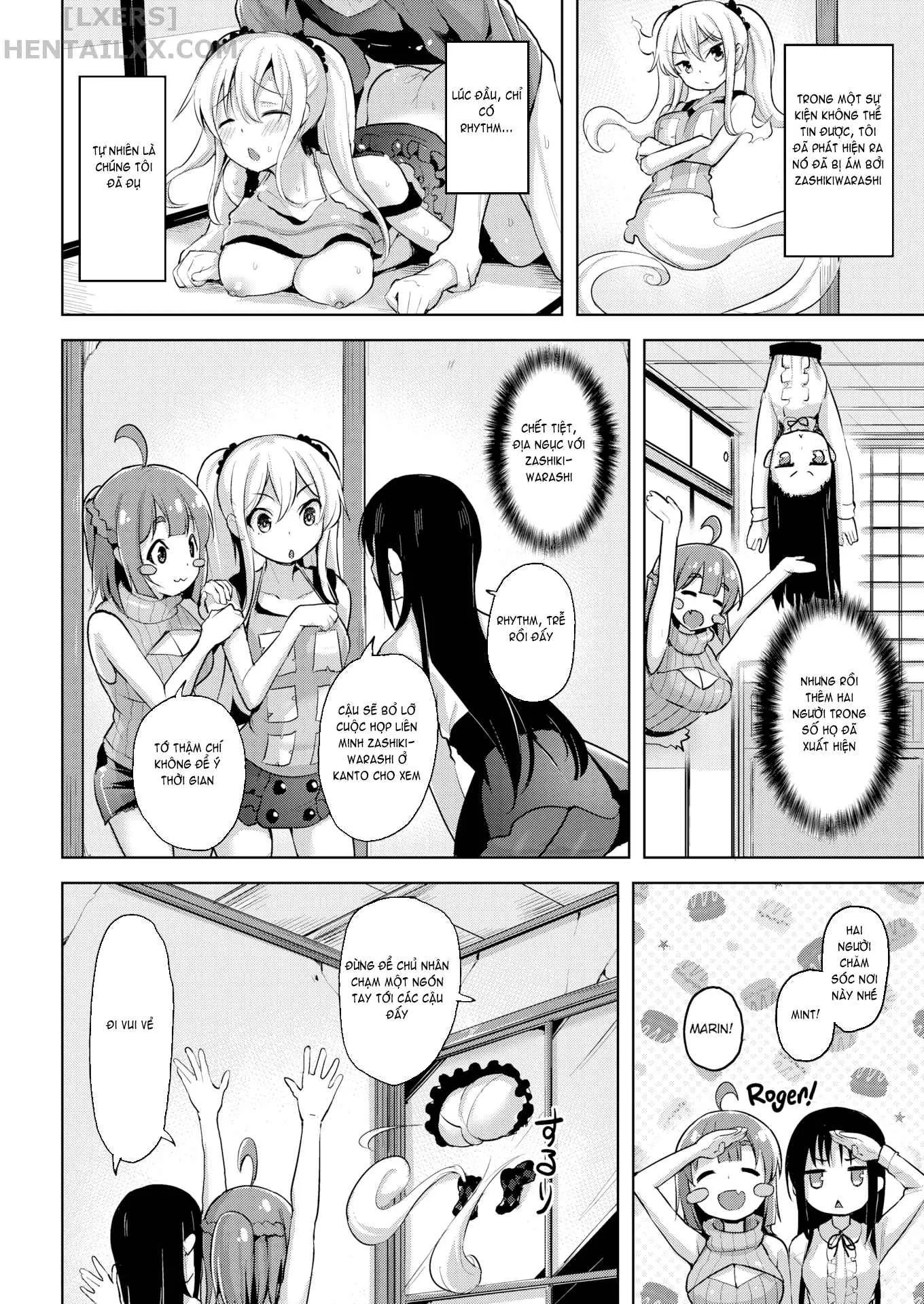 HentaiVN.net - Ảnh 6 - Yawahada Ecchi - Make Love With Tender Skin (Trọn bộ) [Spring Warashi; Summer Warashi; Do the Well-Fed Sisters; Secret Base; Fuck ♥ and ♥ Learn; Fuck and Learn; The Illusion of Shuuenkaku; Troublesome Temptation; A Mature Confession; Beautify Kogal] - Chap 2: Summer Warashi