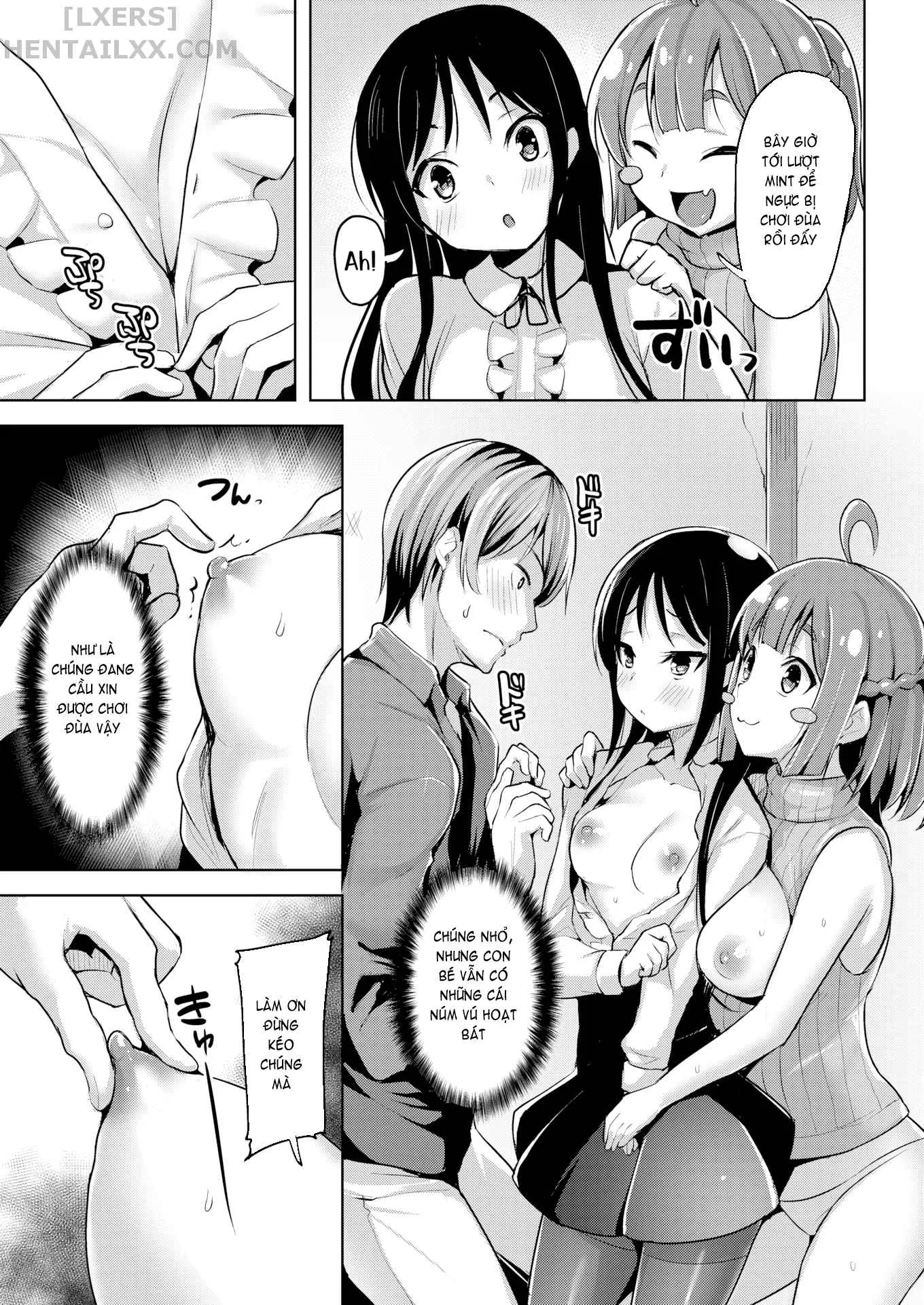 HentaiVN.net - Ảnh 8 - Yawahada Ecchi - Make Love With Tender Skin (Trọn bộ) [Spring Warashi; Summer Warashi; Do the Well-Fed Sisters; Secret Base; Fuck ♥ and ♥ Learn; Fuck and Learn; The Illusion of Shuuenkaku; Troublesome Temptation; A Mature Confession; Beautify Kogal] - Chap 2: Summer Warashi