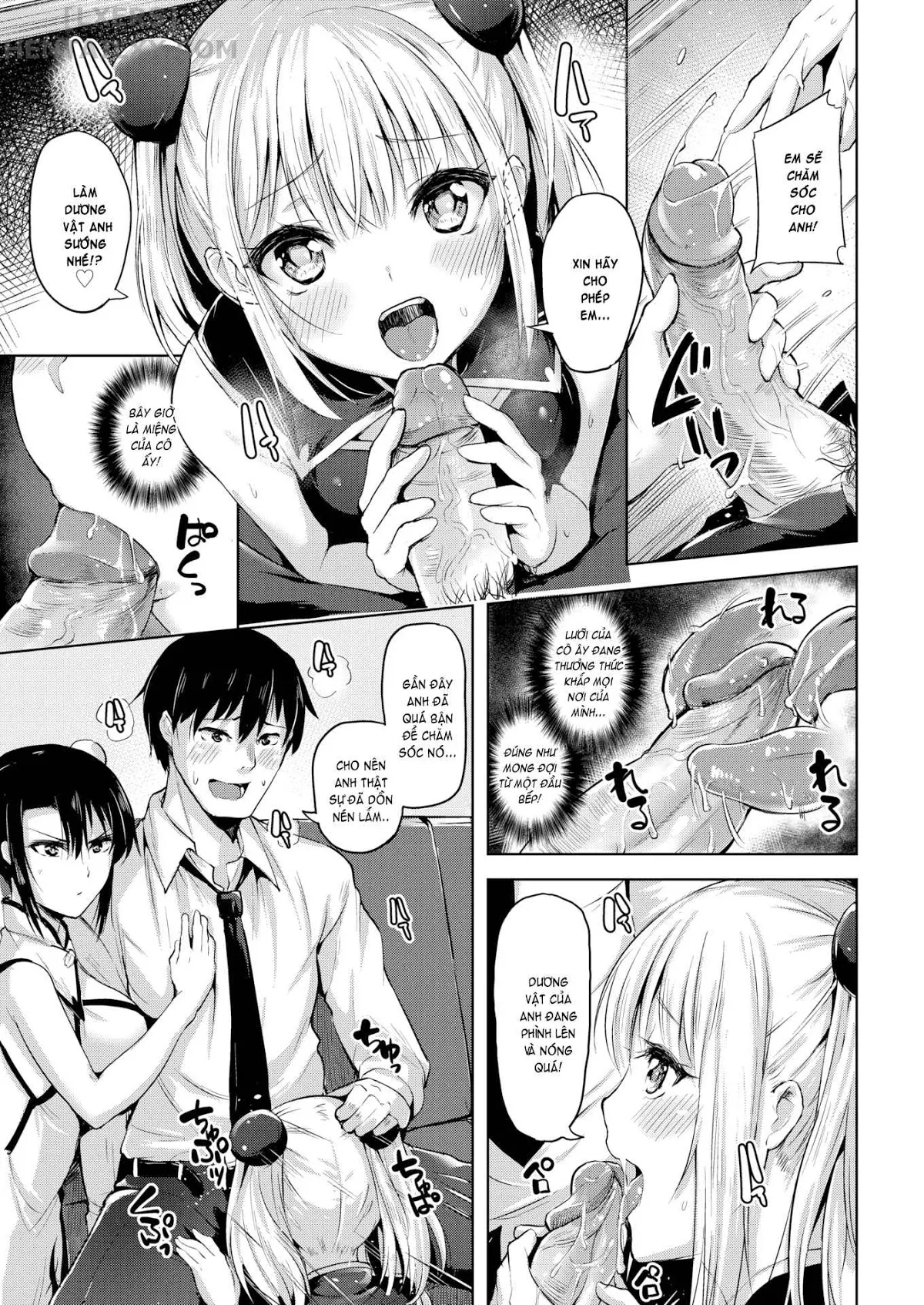 HentaiVN.net - Ảnh 9 - Yawahada Ecchi - Make Love With Tender Skin (Trọn bộ) [Spring Warashi; Summer Warashi; Do the Well-Fed Sisters; Secret Base; Fuck ♥ and ♥ Learn; Fuck and Learn; The Illusion of Shuuenkaku; Troublesome Temptation; A Mature Confession; Beautify Kogal] - Chap 3: Do the Well-Fed Sisters