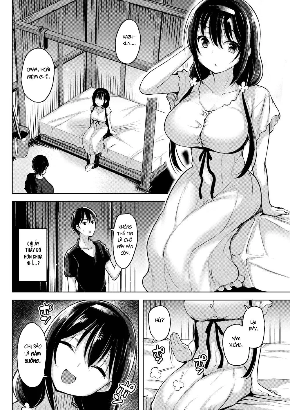 HentaiVN.net - Ảnh 6 - Yawahada Ecchi - Make Love With Tender Skin (Trọn bộ) [Spring Warashi; Summer Warashi; Do the Well-Fed Sisters; Secret Base; Fuck ♥ and ♥ Learn; Fuck and Learn; The Illusion of Shuuenkaku; Troublesome Temptation; A Mature Confession; Beautify Kogal] - Chap 4: Secret Base