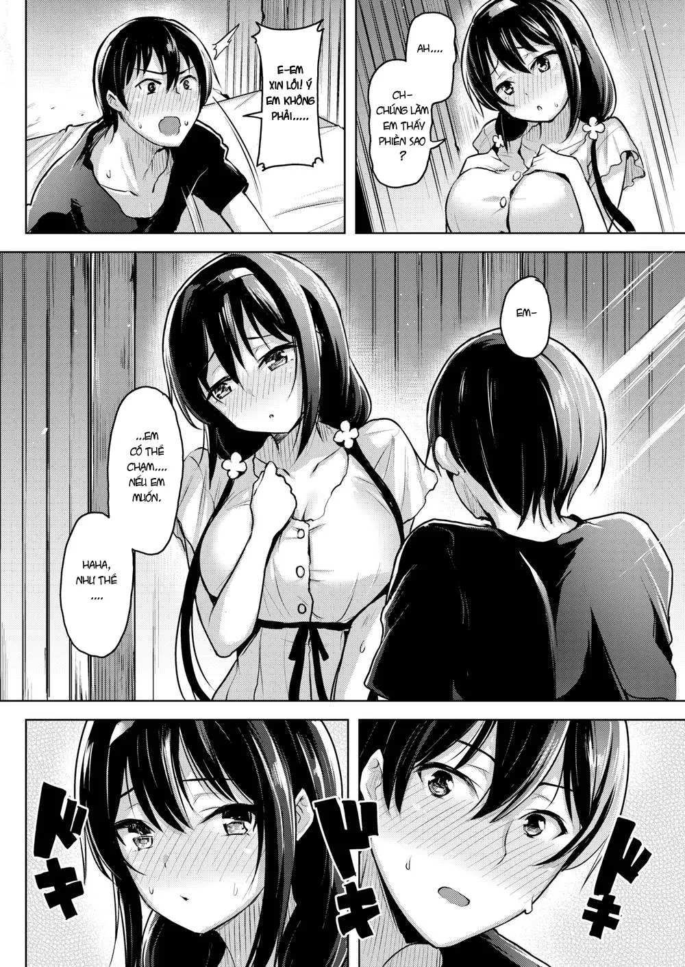 HentaiVN.net - Ảnh 8 - Yawahada Ecchi - Make Love With Tender Skin (Trọn bộ) [Spring Warashi; Summer Warashi; Do the Well-Fed Sisters; Secret Base; Fuck ♥ and ♥ Learn; Fuck and Learn; The Illusion of Shuuenkaku; Troublesome Temptation; A Mature Confession; Beautify Kogal] - Chap 4: Secret Base