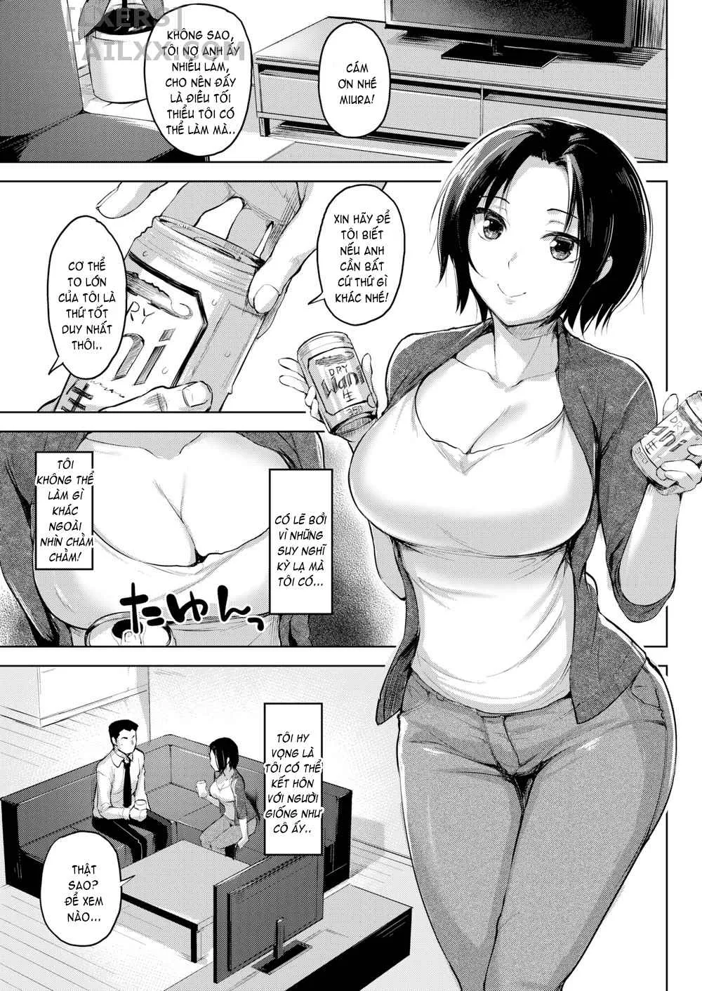 HentaiVN.net - Ảnh 7 - Yawahada Ecchi - Make Love With Tender Skin (Trọn bộ) [Spring Warashi; Summer Warashi; Do the Well-Fed Sisters; Secret Base; Fuck ♥ and ♥ Learn; Fuck and Learn; The Illusion of Shuuenkaku; Troublesome Temptation; A Mature Confession; Beautify Kogal] - Chap 7: Troublesome Temptation