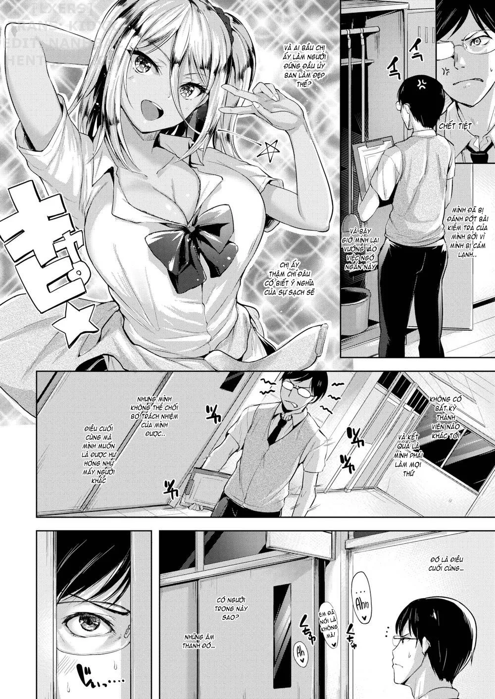 HentaiVN.net - Ảnh 3 - Yawahada Ecchi - Make Love With Tender Skin (Trọn bộ) [Spring Warashi; Summer Warashi; Do the Well-Fed Sisters; Secret Base; Fuck ♥ and ♥ Learn; Fuck and Learn; The Illusion of Shuuenkaku; Troublesome Temptation; A Mature Confession; Beautify Kogal] - Chap 9: Beautify Kogal