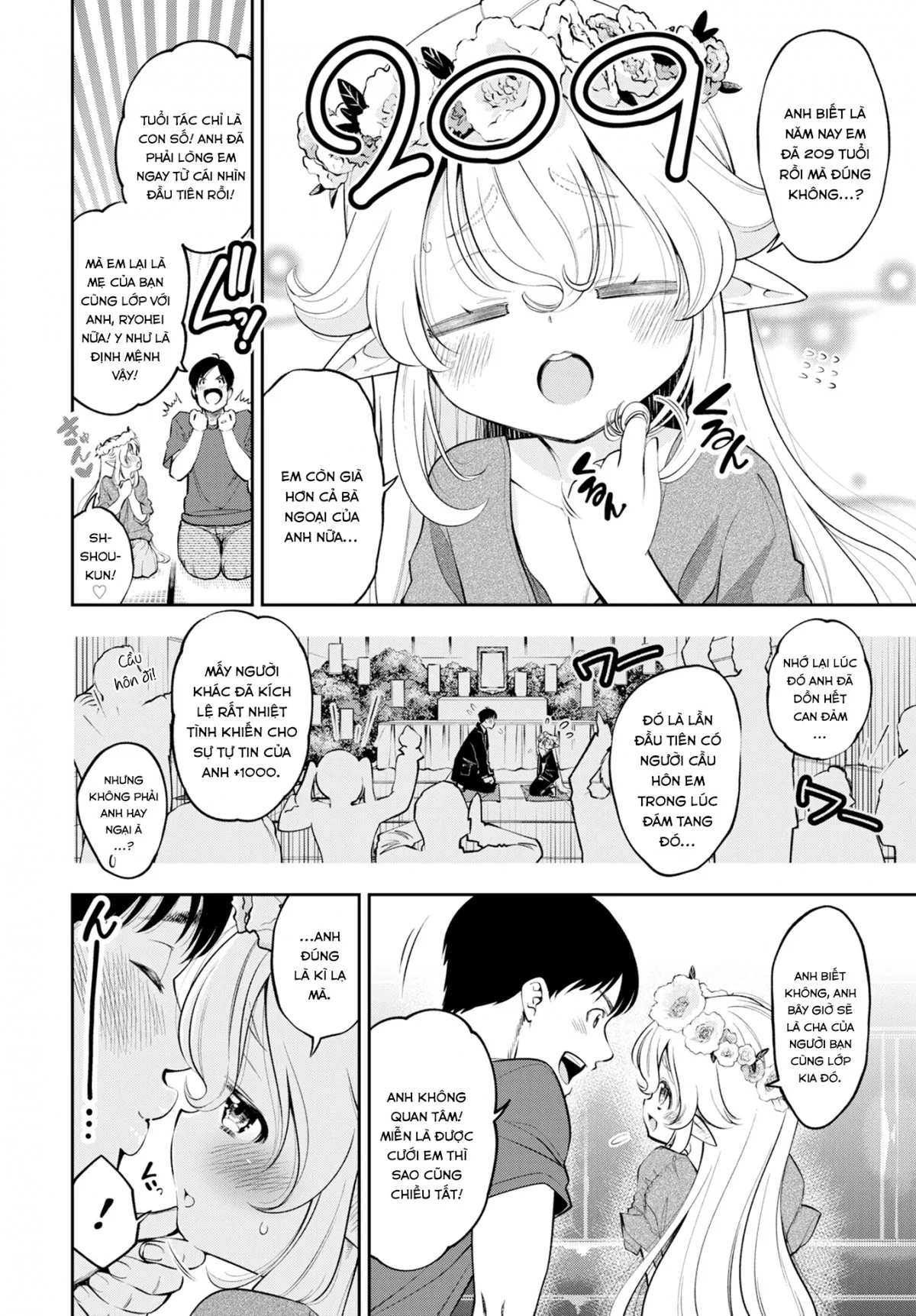 HentaiVN.net - Ảnh 3 - Cô Vợ Elf Loli Đã 2̶0̶9̶ 2̶1̶0̶ 211 Tuổi - Chap 1