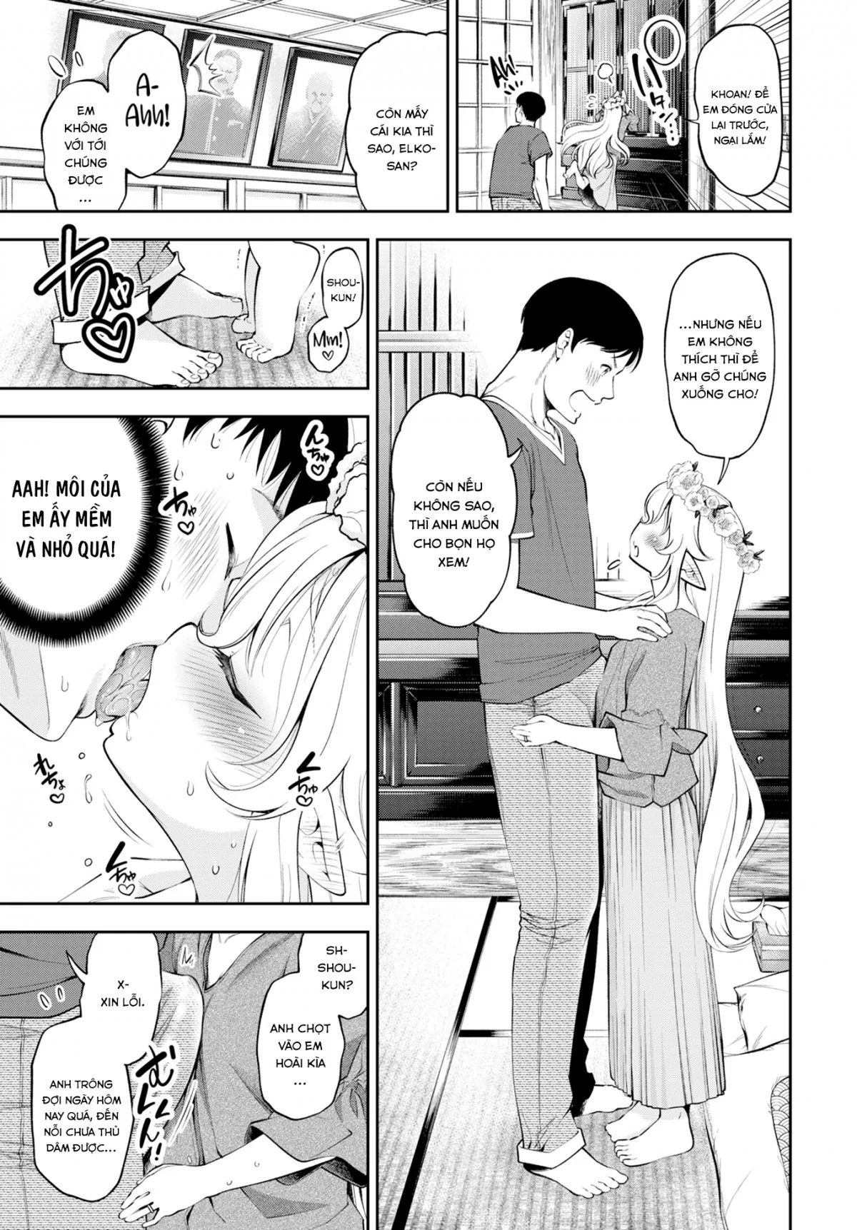 HentaiVN.net - Ảnh 4 - Cô Vợ Elf Loli Đã 2̶0̶9̶ 2̶1̶0̶ 211 Tuổi - Chap 1