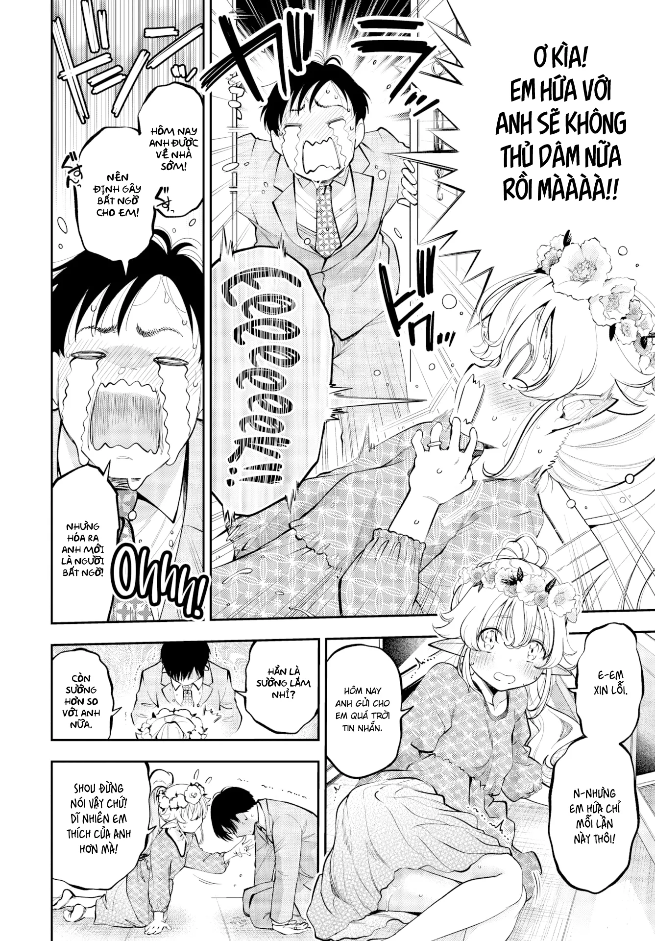 HentaiVN.net - Ảnh 10 - Cô Vợ Elf Loli Đã 2̶0̶9̶ 2̶1̶0̶ 211 Tuổi - Chap 3