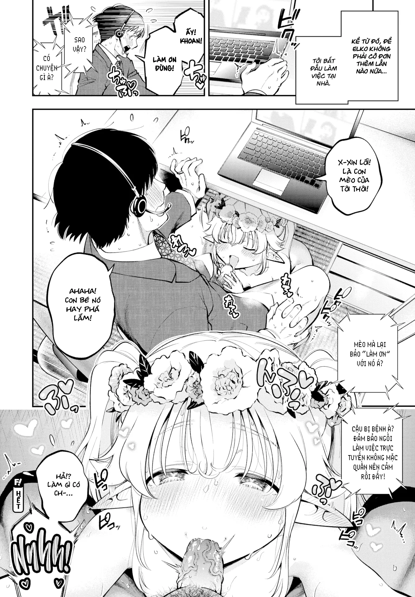HentaiVN.net - Ảnh 26 - Cô Vợ Elf Loli Đã 2̶0̶9̶ 2̶1̶0̶ 211 Tuổi - Chap 3