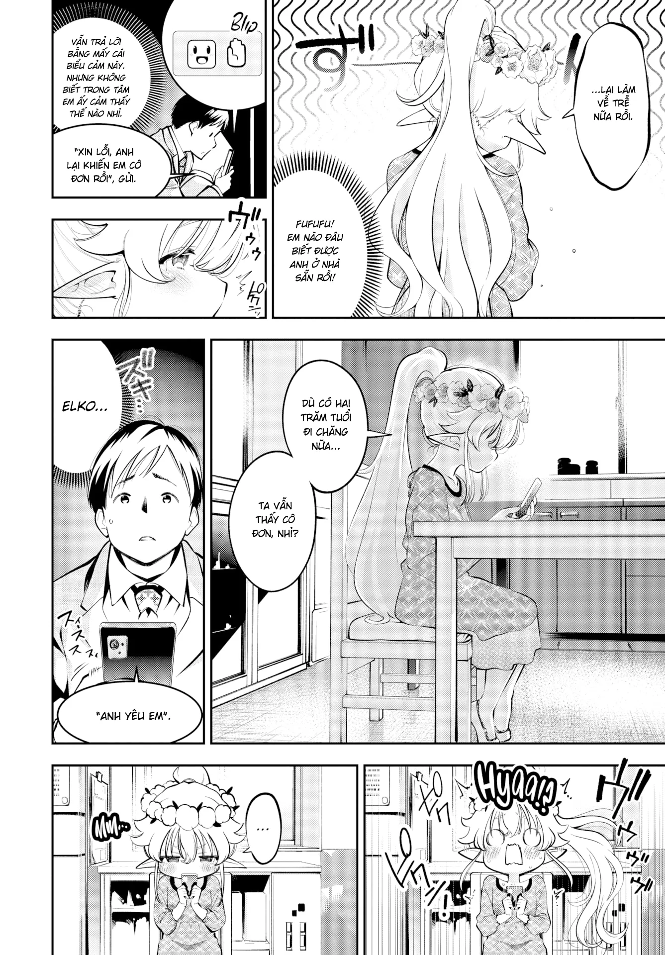 HentaiVN.net - Ảnh 8 - Cô Vợ Elf Loli Đã 2̶0̶9̶ 2̶1̶0̶ 211 Tuổi - Chap 3