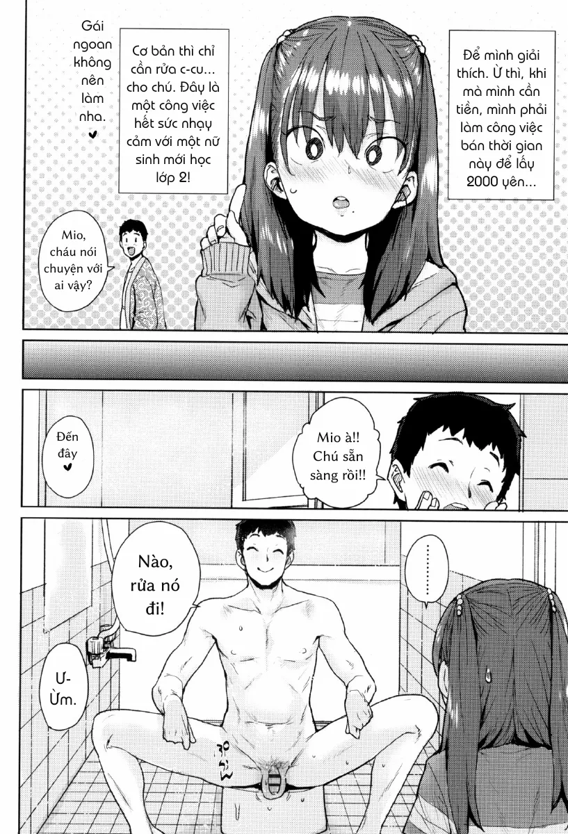 HentaiVN.net - Ảnh 11 - Loli to Asobo♪ [ろりとあそぼ♪ [英訳]] - Chap 1 : Chú và cháu .