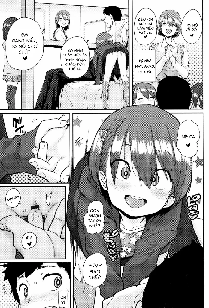 HentaiVN.net - Ảnh 7 - Loli to Asobo♪ [ろりとあそぼ♪ [英訳]] - Chap 2 : Về với các con .