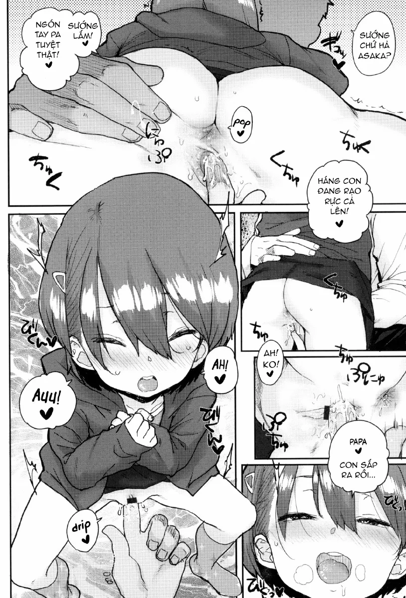 HentaiVN.net - Ảnh 9 - Loli to Asobo♪ [ろりとあそぼ♪ [英訳]] - Chap 2 : Về với các con .