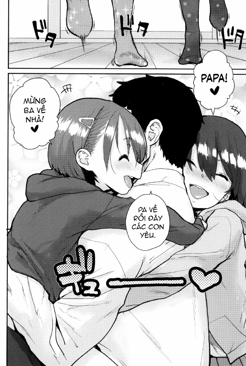 HentaiVN.net - Ảnh 6 - Loli to Asobo♪ [ろりとあそぼ♪ [英訳]] - Chap 2 : Về với các con .