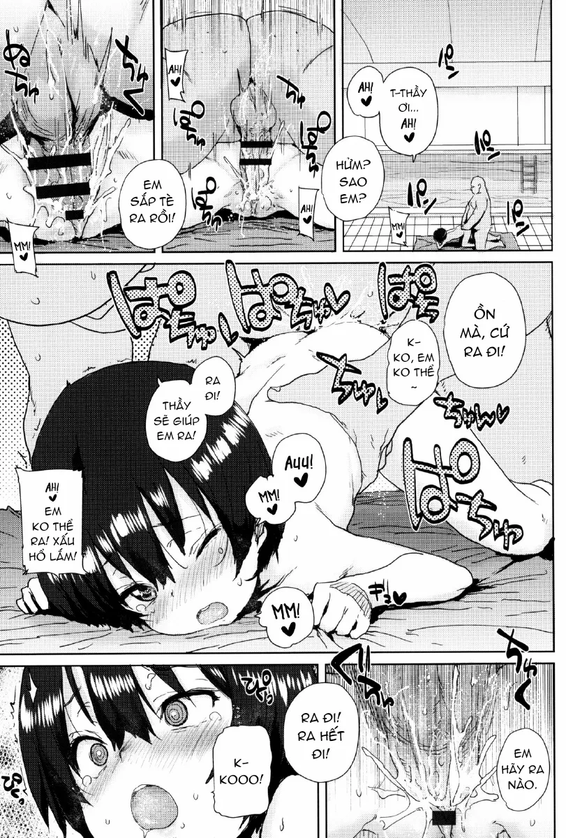 HentaiVN.net - Ảnh 14 - Loli to Asobo♪ [ろりとあそぼ♪ [英訳]] - Chap 3 : Miu - chan ko biết bơi .