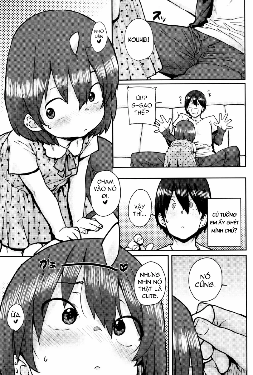 HentaiVN.net - Ảnh 3 - Loli to Asobo♪ [ろりとあそぼ♪ [英訳]] - Chap 4 : Anh sẽ trông nom bé .