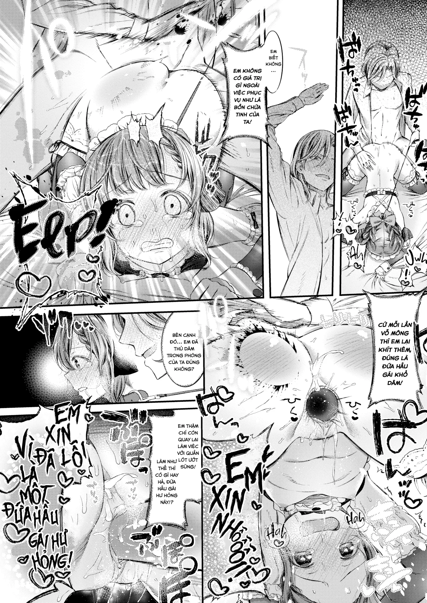 HentaiVN.net - Ảnh 21 - Công Việc Của Hầu Gái [A Maid's Work] - Oneshot
