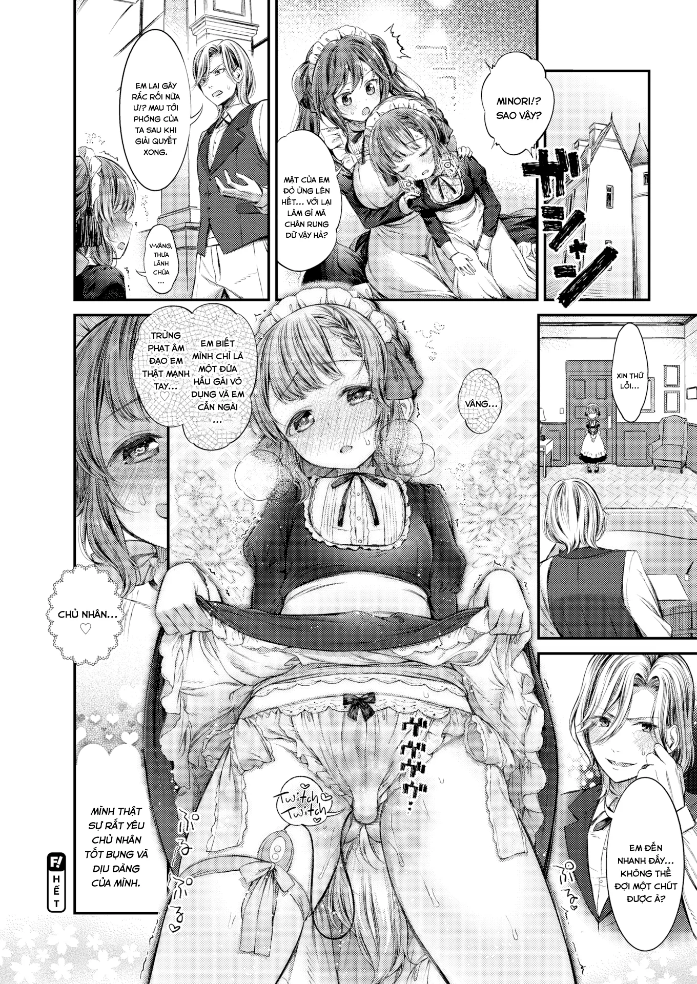 HentaiVN.net - Ảnh 22 - Công Việc Của Hầu Gái [A Maid's Work] - Oneshot