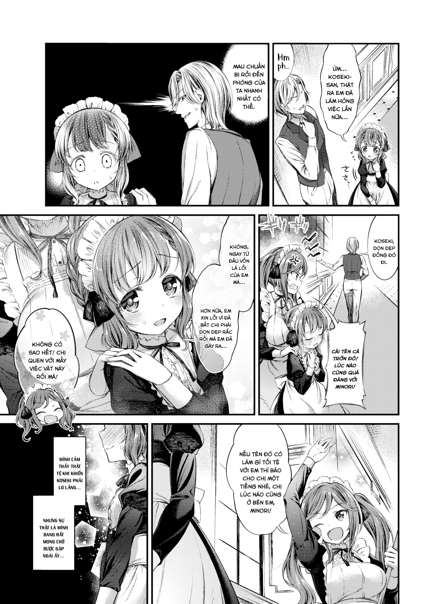HentaiVN.net - Ảnh 6 - Công Việc Của Hầu Gái [A Maid's Work] - Oneshot