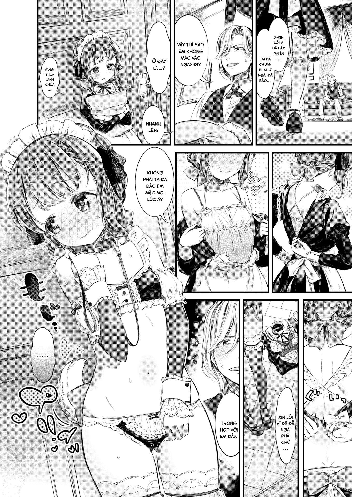 HentaiVN.net - Ảnh 7 - Công Việc Của Hầu Gái [A Maid's Work] - Oneshot