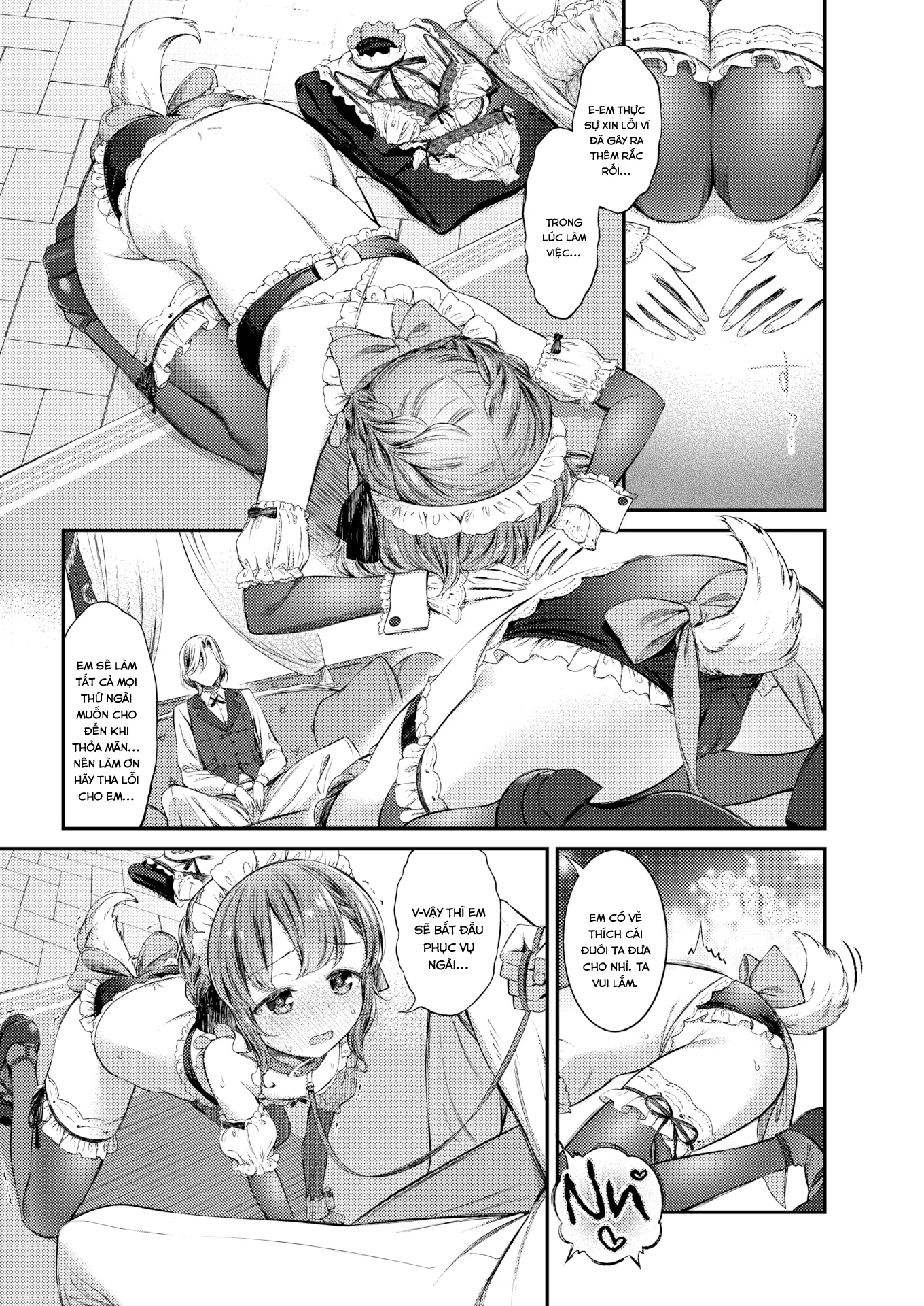 HentaiVN.net - Ảnh 8 - Công Việc Của Hầu Gái [A Maid's Work] - Oneshot