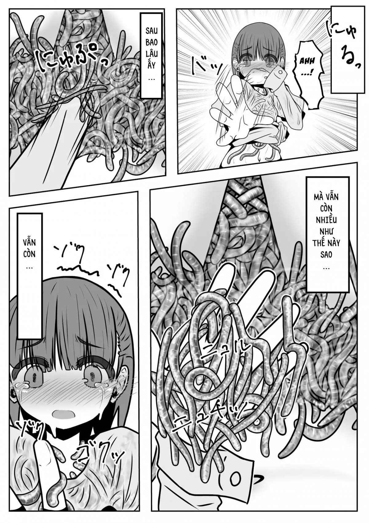 HentaiVN.net - Ảnh 18 - 1000 Con Giun Đất! [ミミズ千匹、箱の中!] - Oneshot