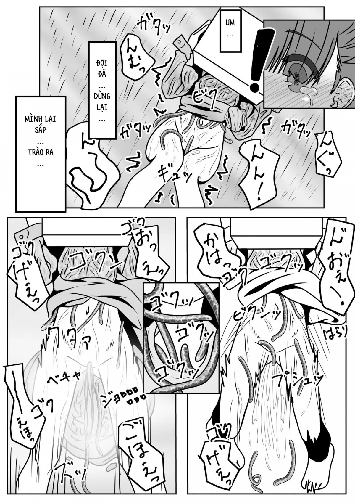 HentaiVN.net - Ảnh 24 - 1000 Con Giun Đất! [ミミズ千匹、箱の中!] - Oneshot