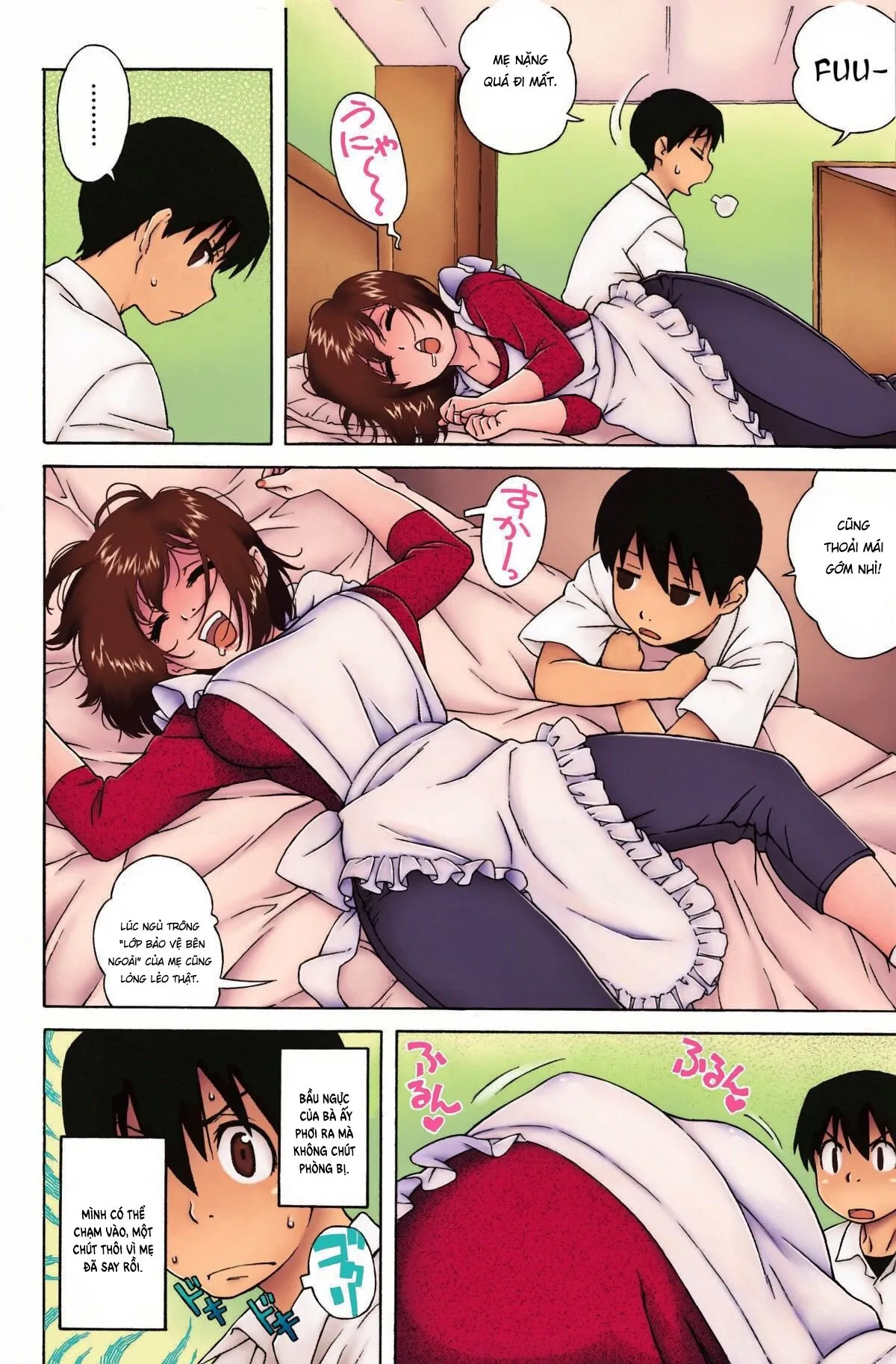 HentaiVN.net - Ảnh 6 - Mama đáng yêu ❤ [Loli Kyonyuu Mama; Loli Big Breasted Mama] - Oneshot - Chap 7 Love Letter