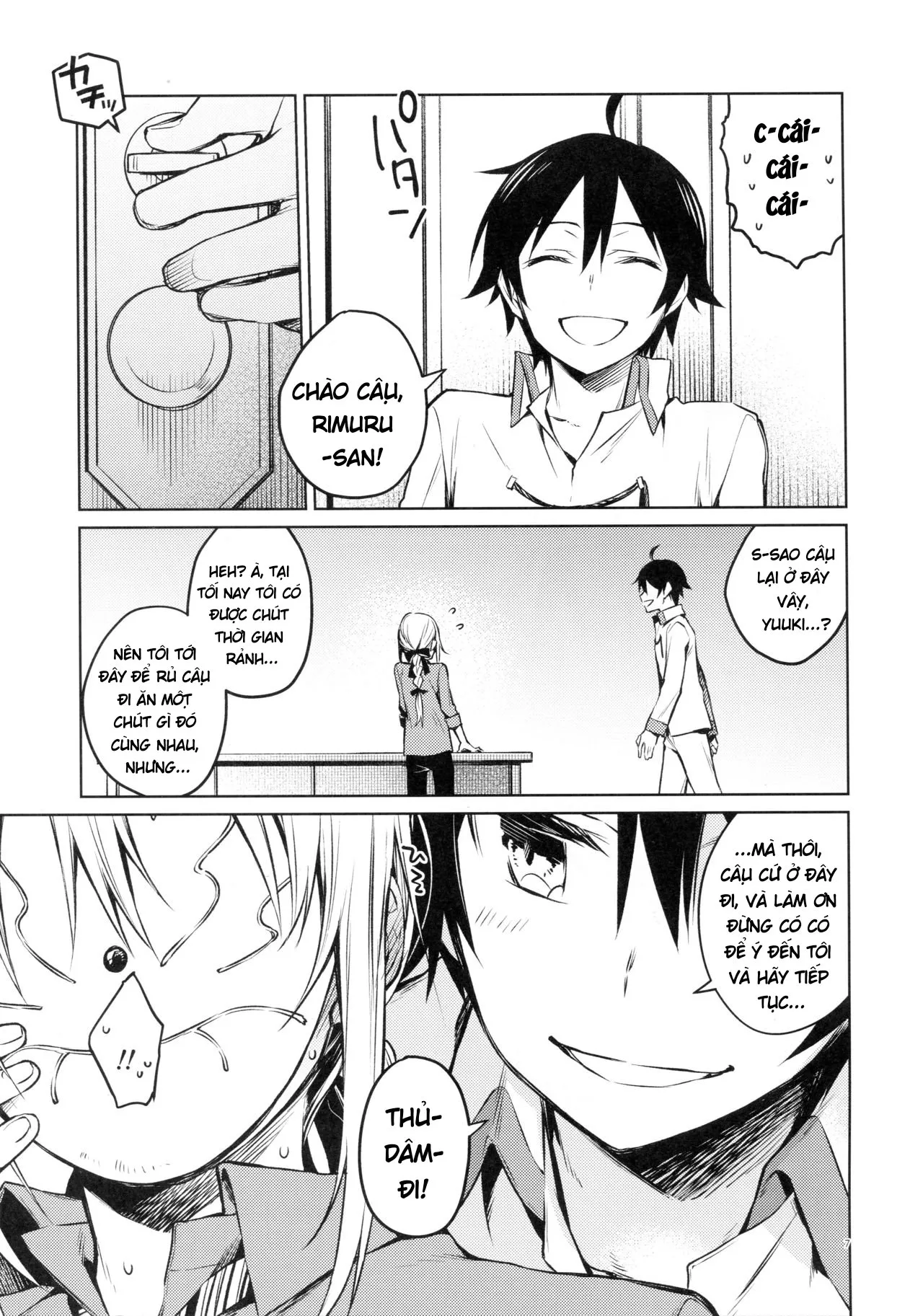 HentaiVN.net - Ảnh 5 - Buổi học cách làm tình của Rimuru-sensei [Rimuru Sensei ni Seikyouiku!] - Oneshot