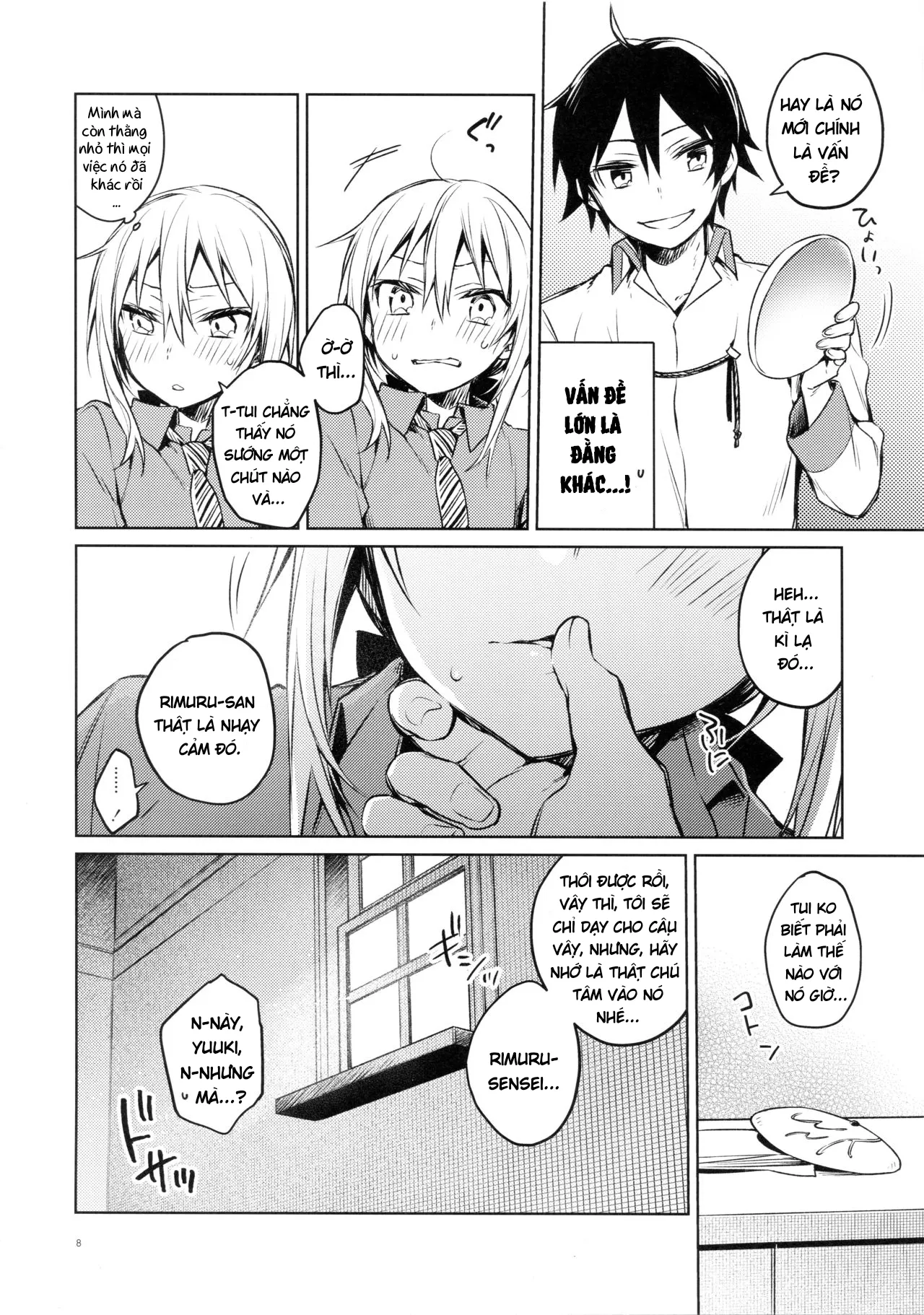 HentaiVN.net - Ảnh 6 - Buổi học cách làm tình của Rimuru-sensei [Rimuru Sensei ni Seikyouiku!] - Oneshot