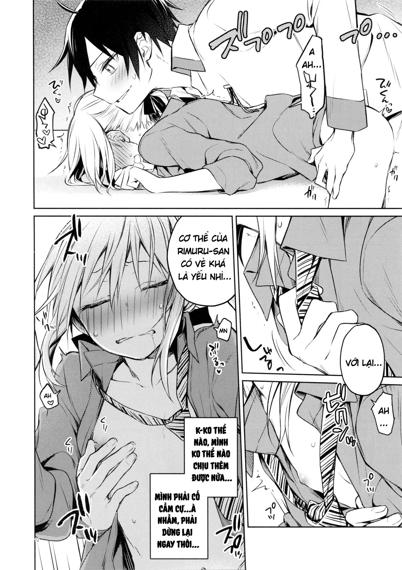 HentaiVN.net - Ảnh 9 - Buổi học cách làm tình của Rimuru-sensei [Rimuru Sensei ni Seikyouiku!] - Oneshot